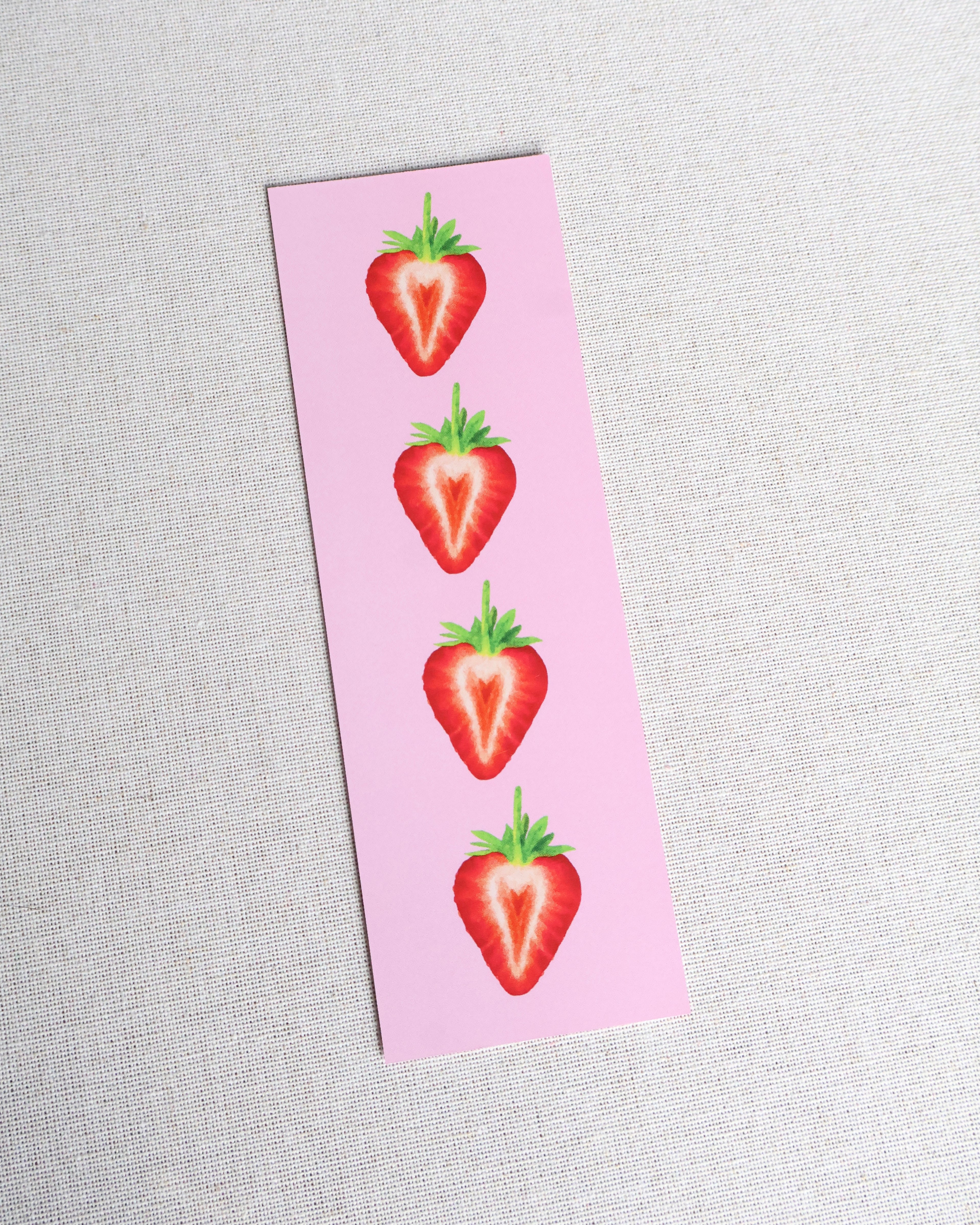 Strawberry Pink Bookmark