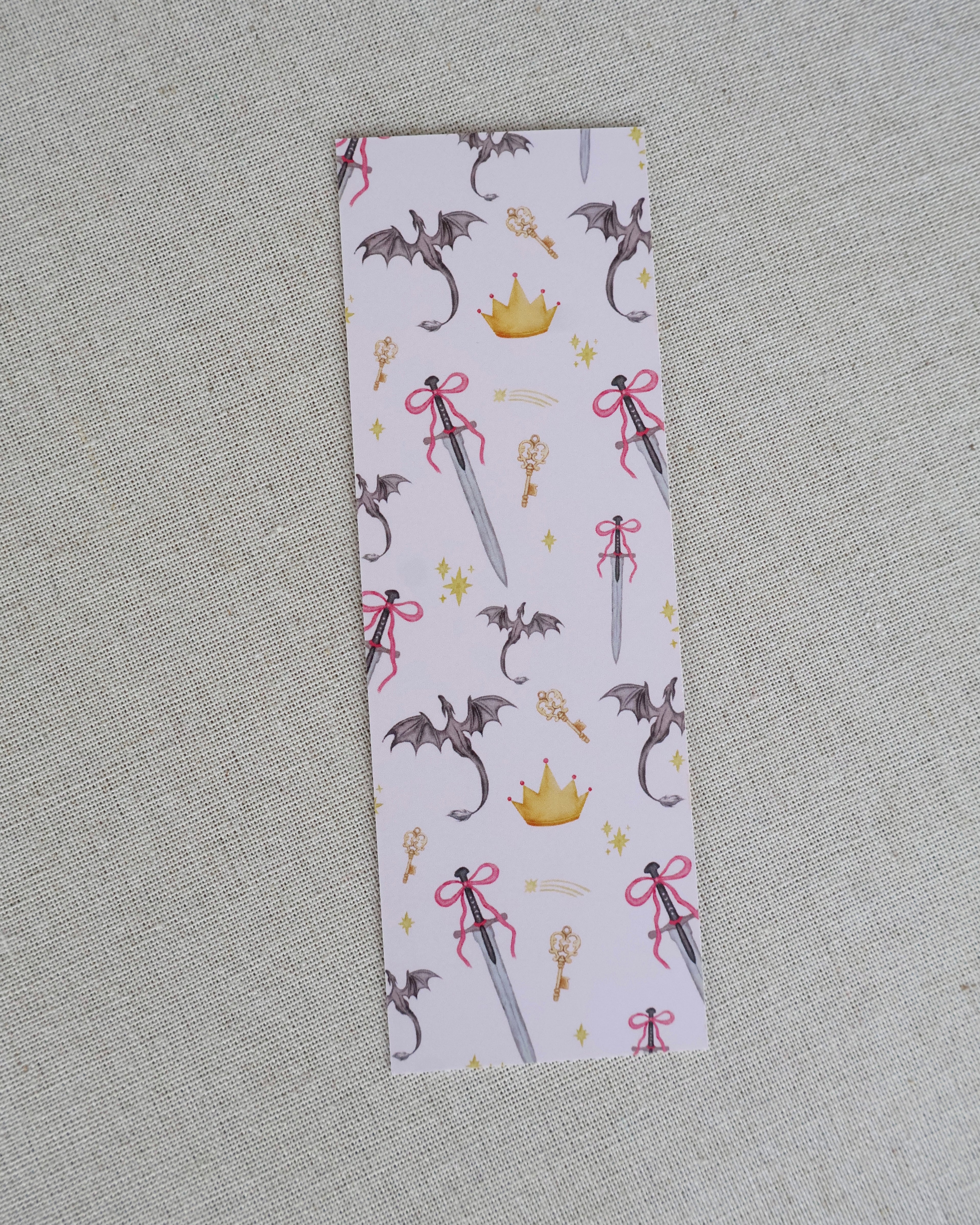Fantasy Watercolour Icons Bookmark