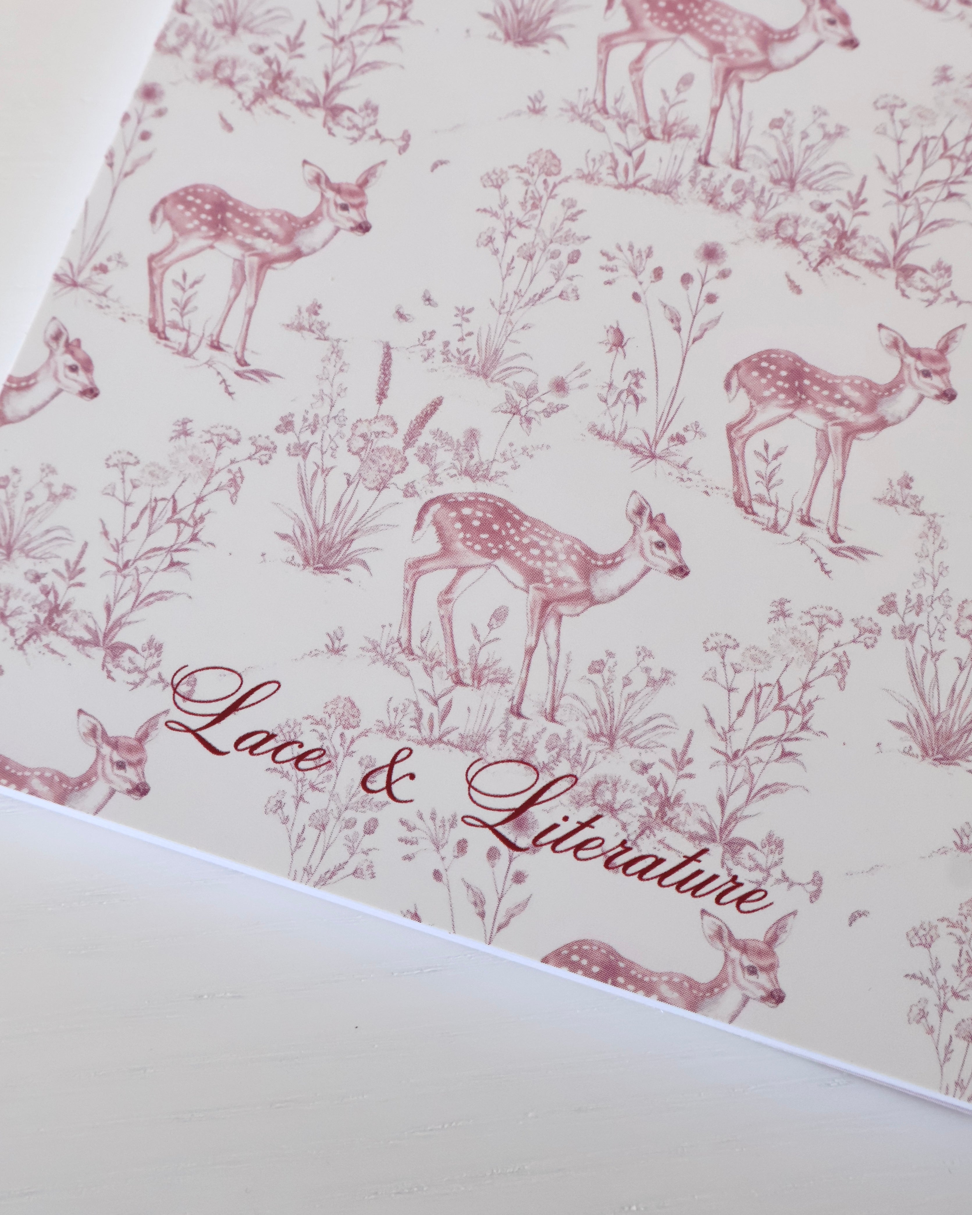 Deer Lined Journal
