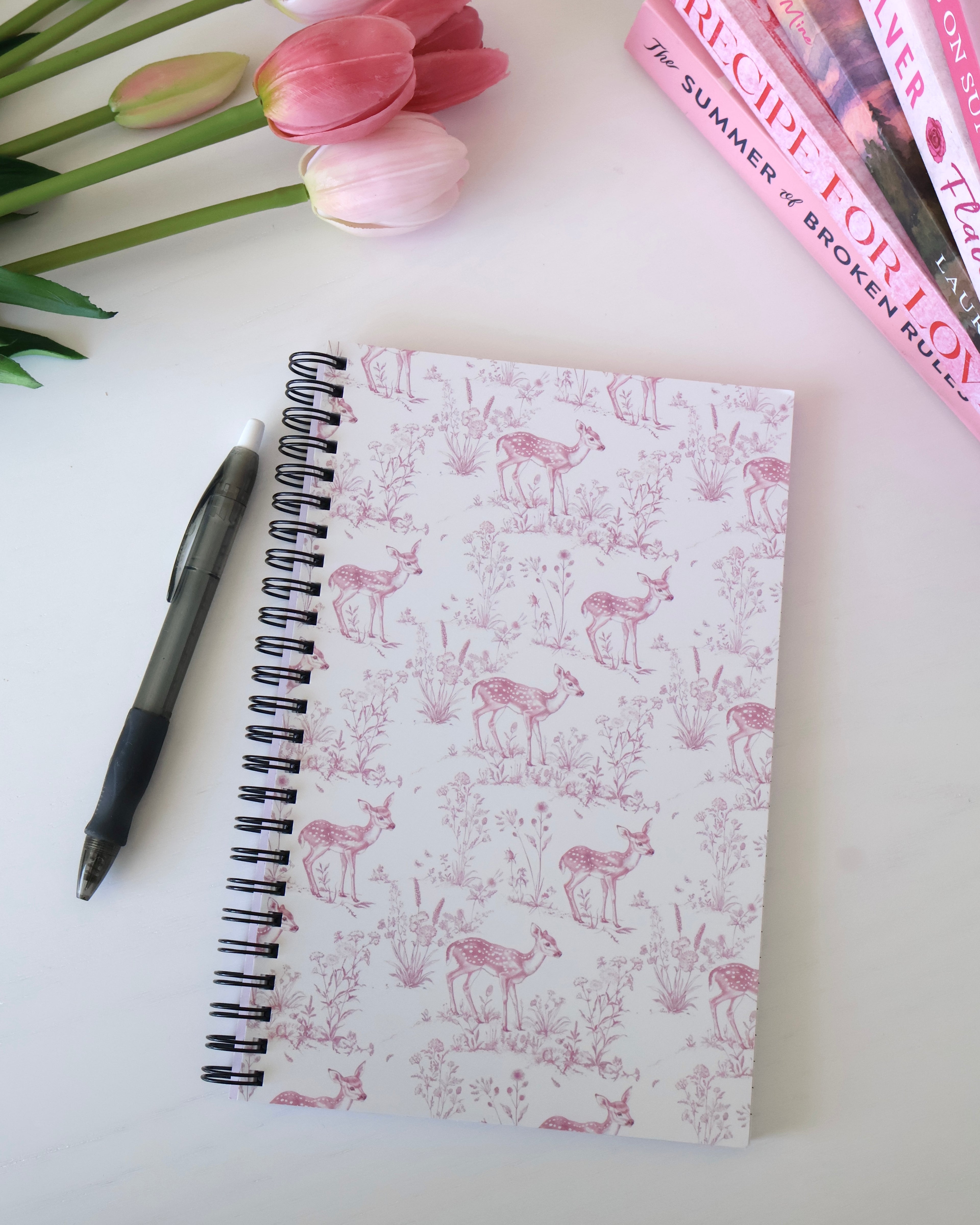 Deer Lined Journal