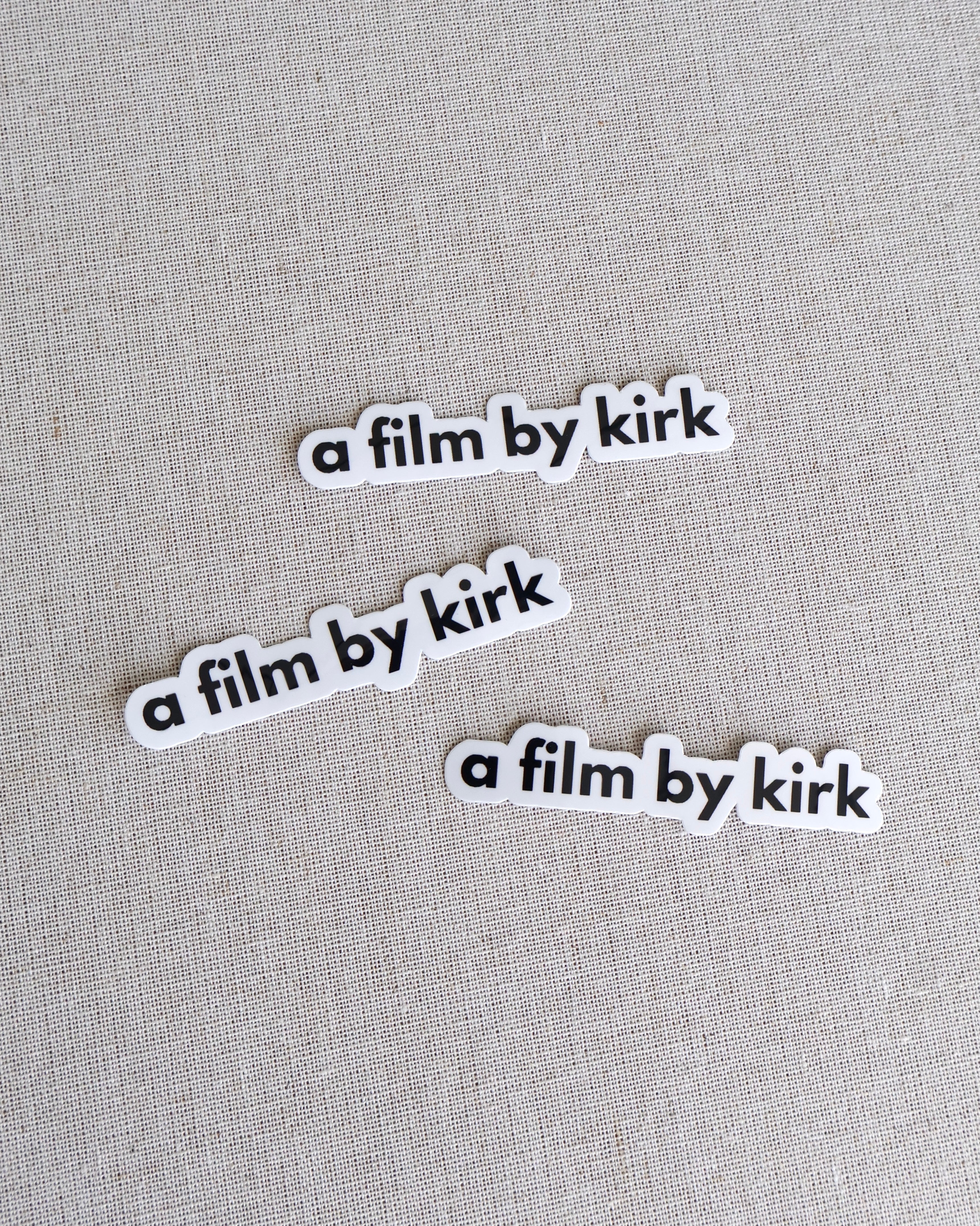 Film By Kirk Sticker