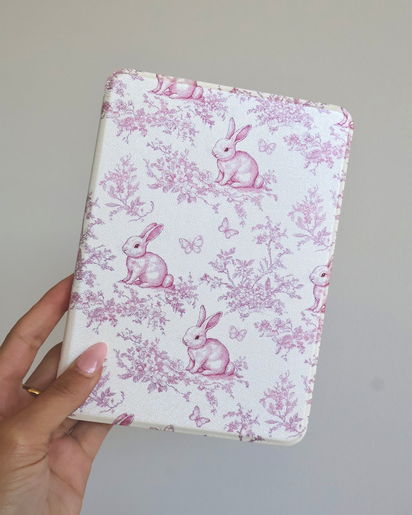 Floral Bunny Kindle Case