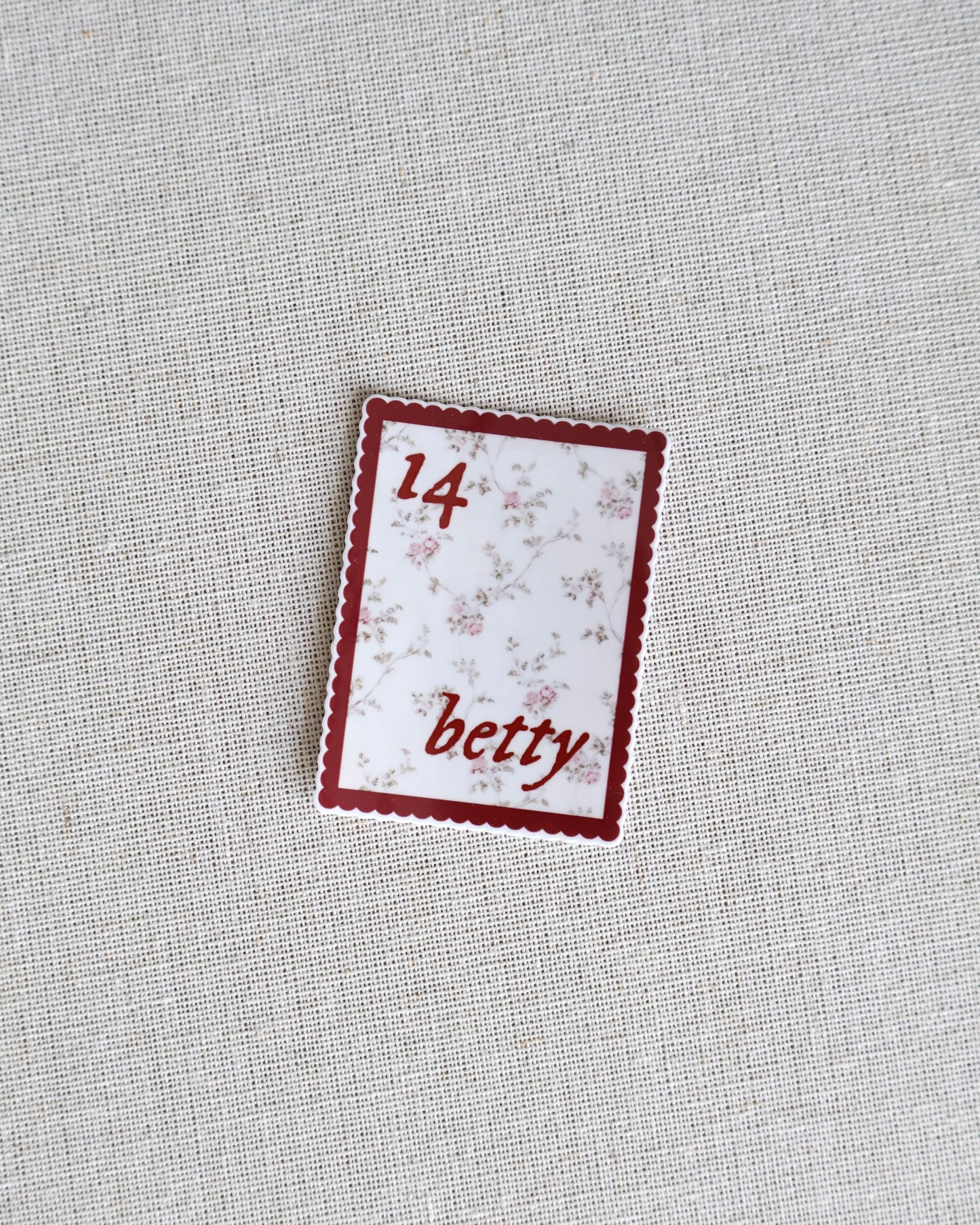 Betty Sticker