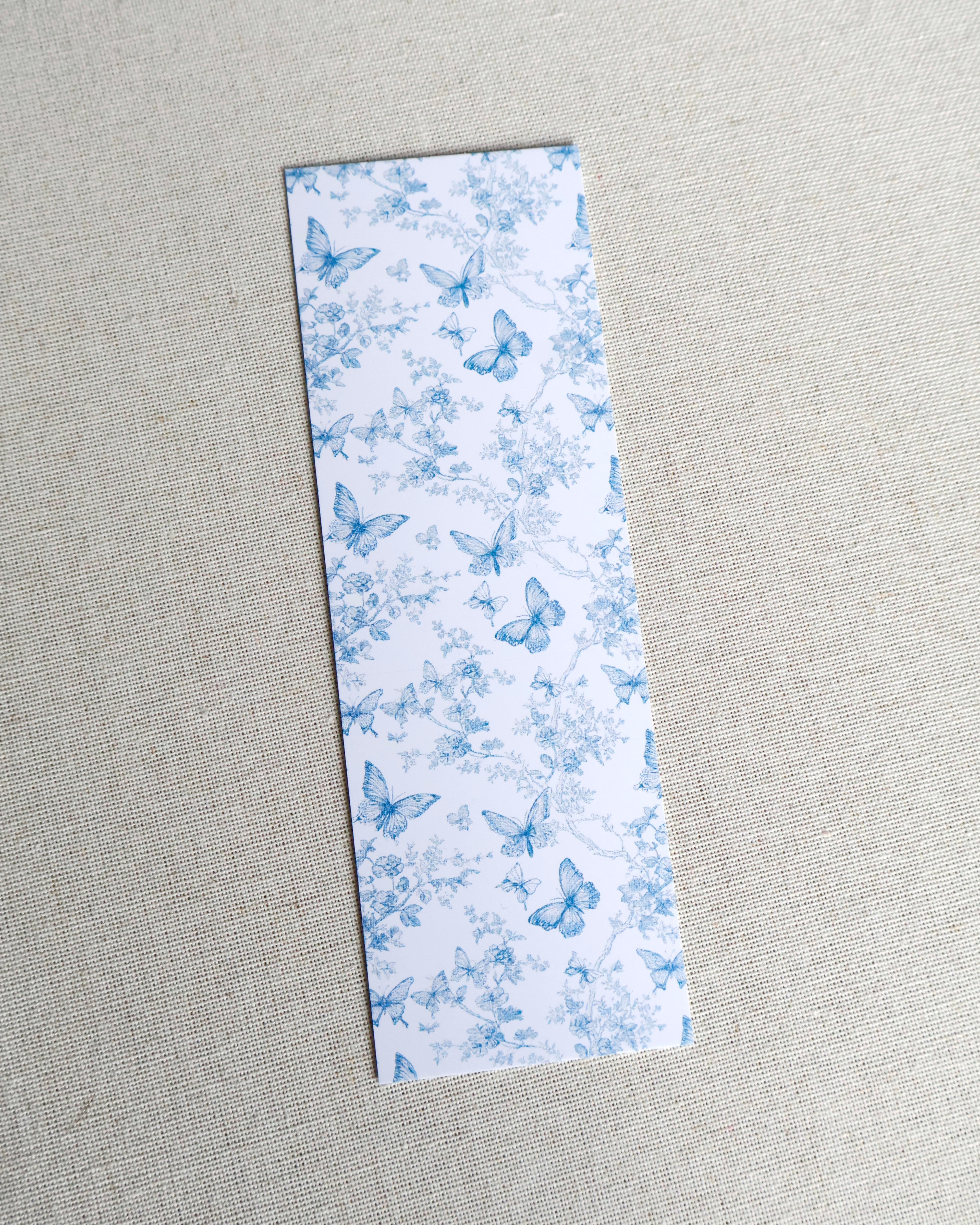 Blue Butterfly Bookmark