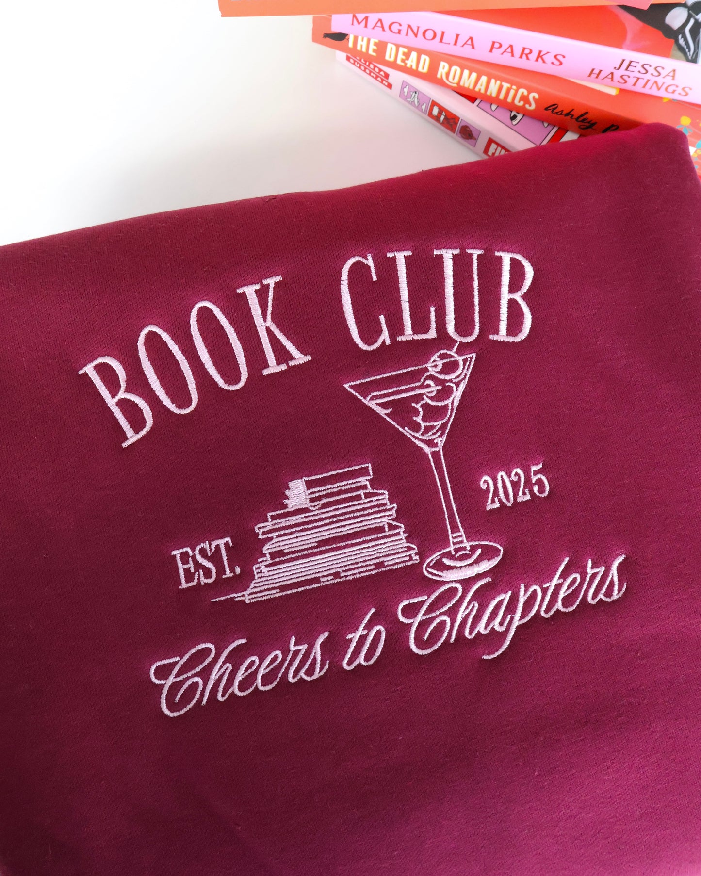 2025 Book Club Cheers To Chapters