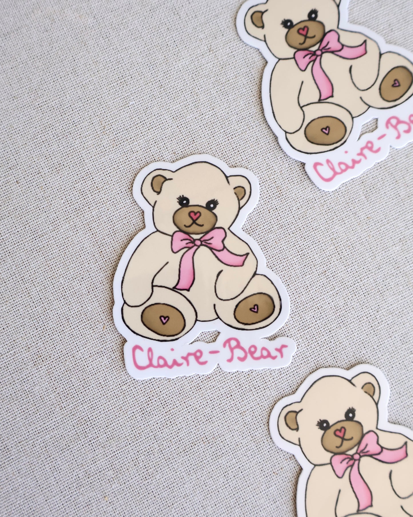 Claire-Bear Sticker