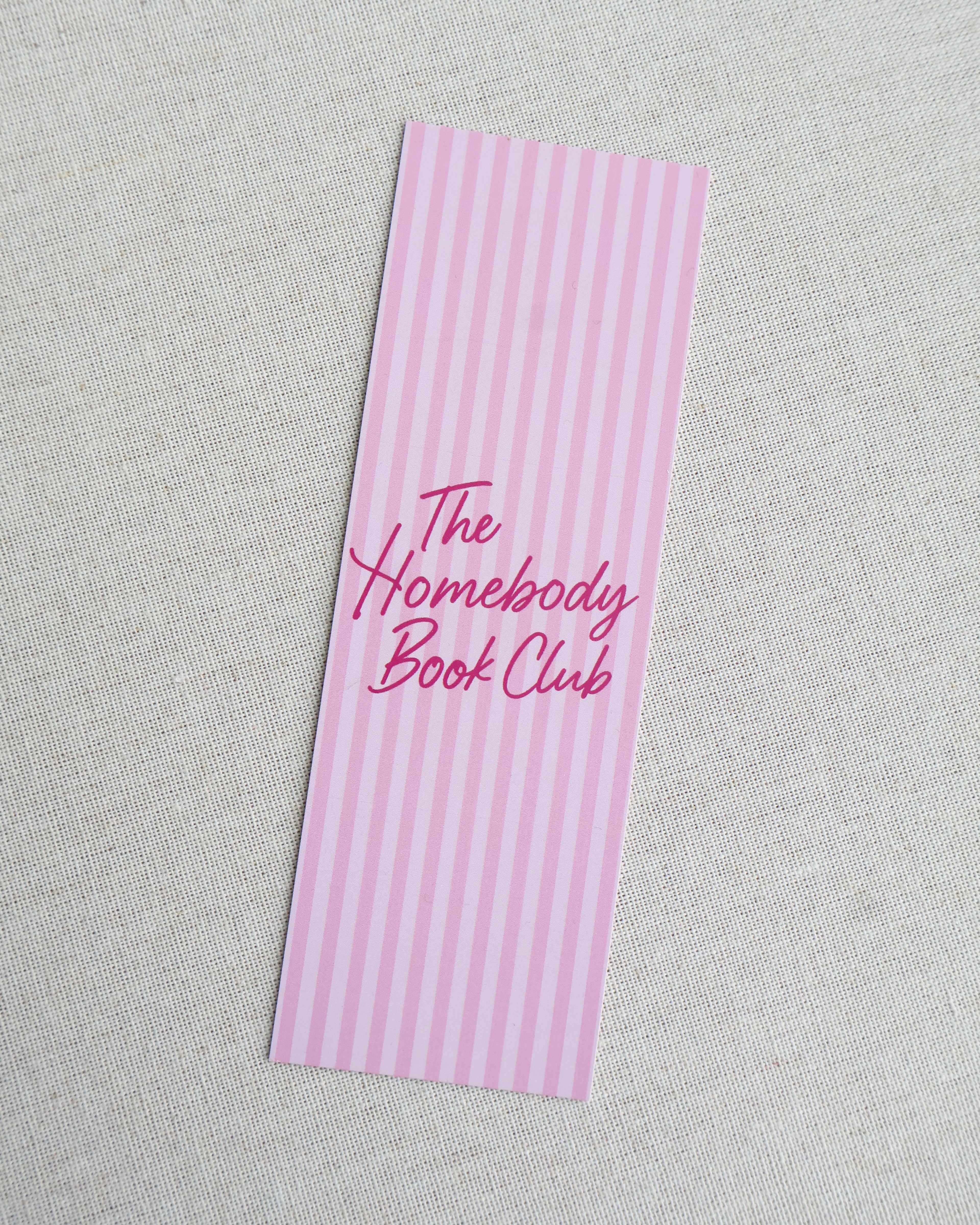 The Homebody Book Club Bookmark