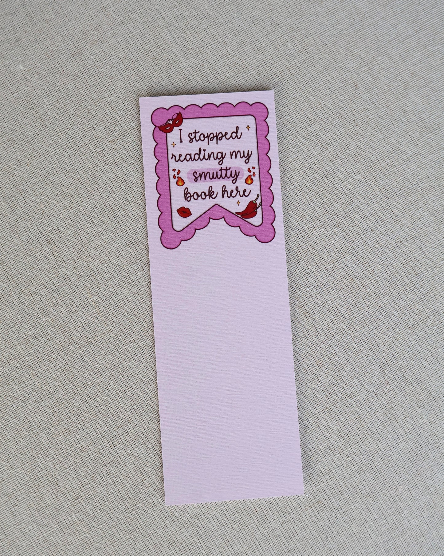Smut Bookmark