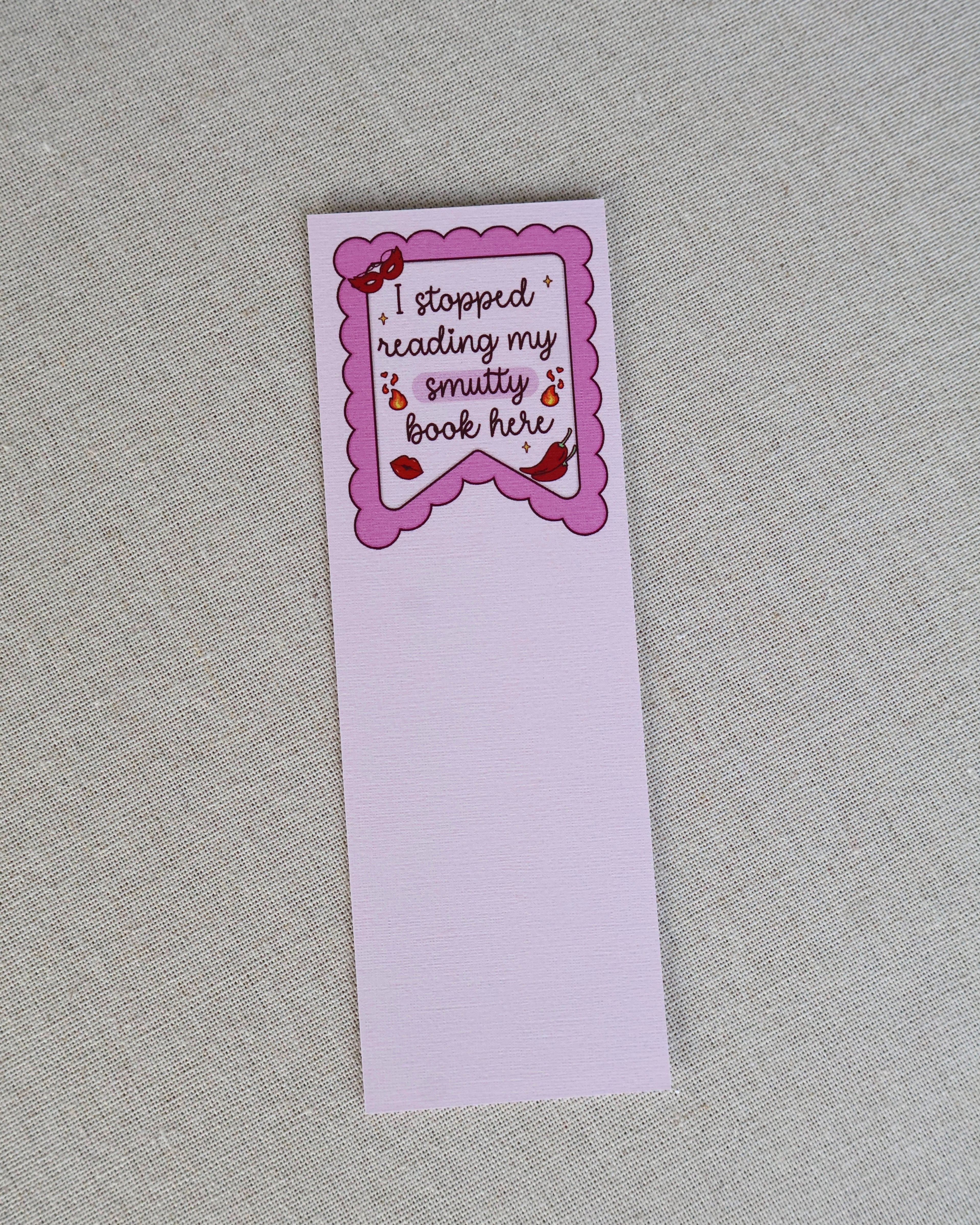 Smut Bookmark