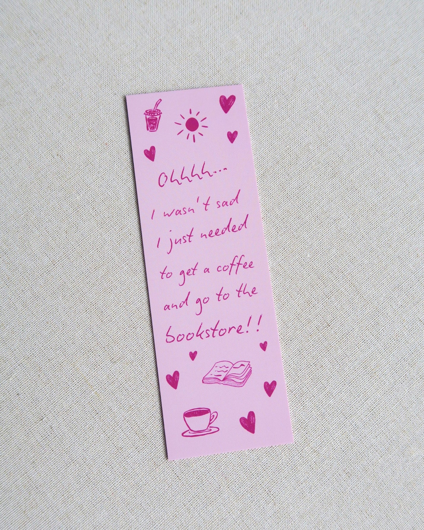 Coffee & Bookstore Bookmark