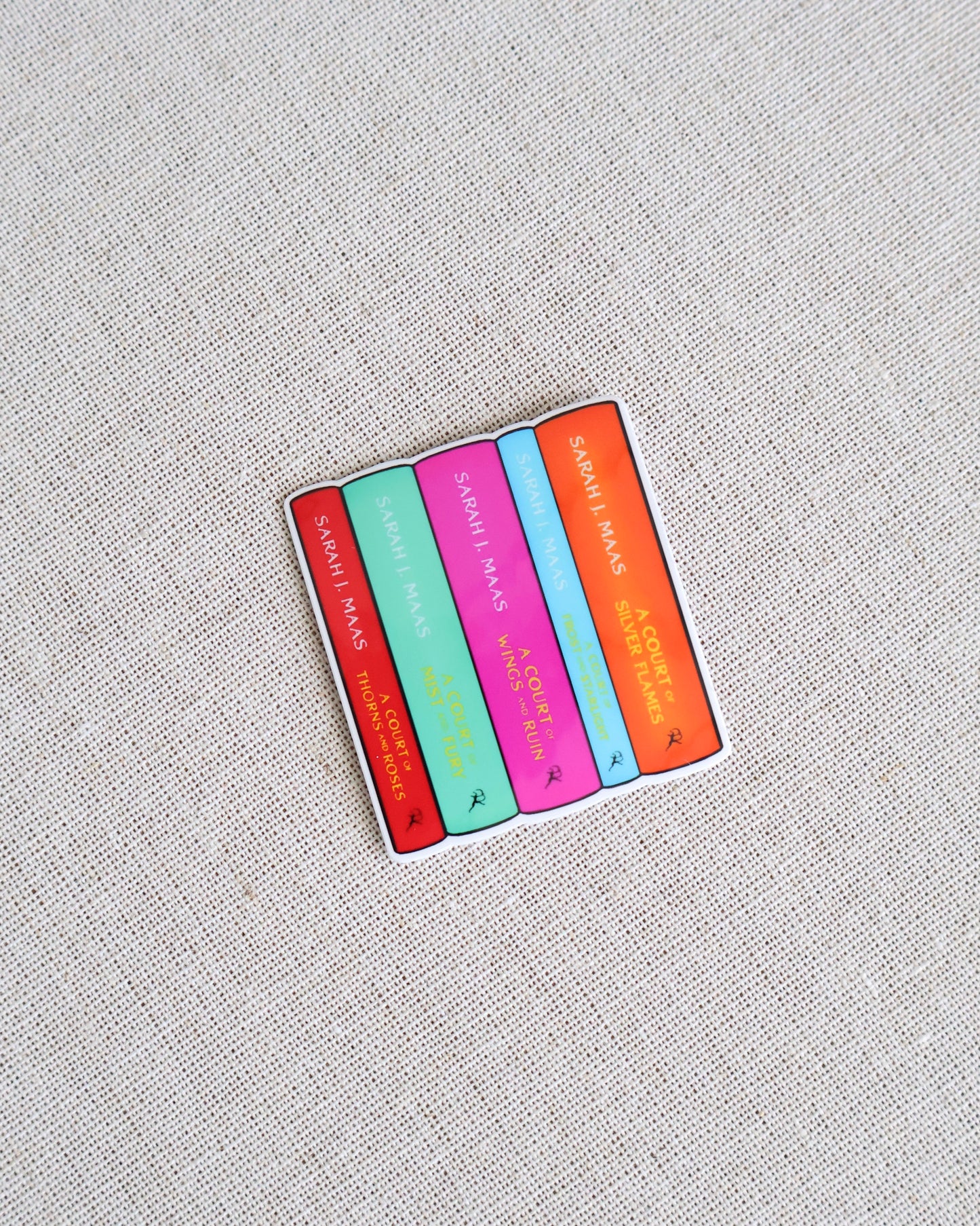 Book Stack Sticker