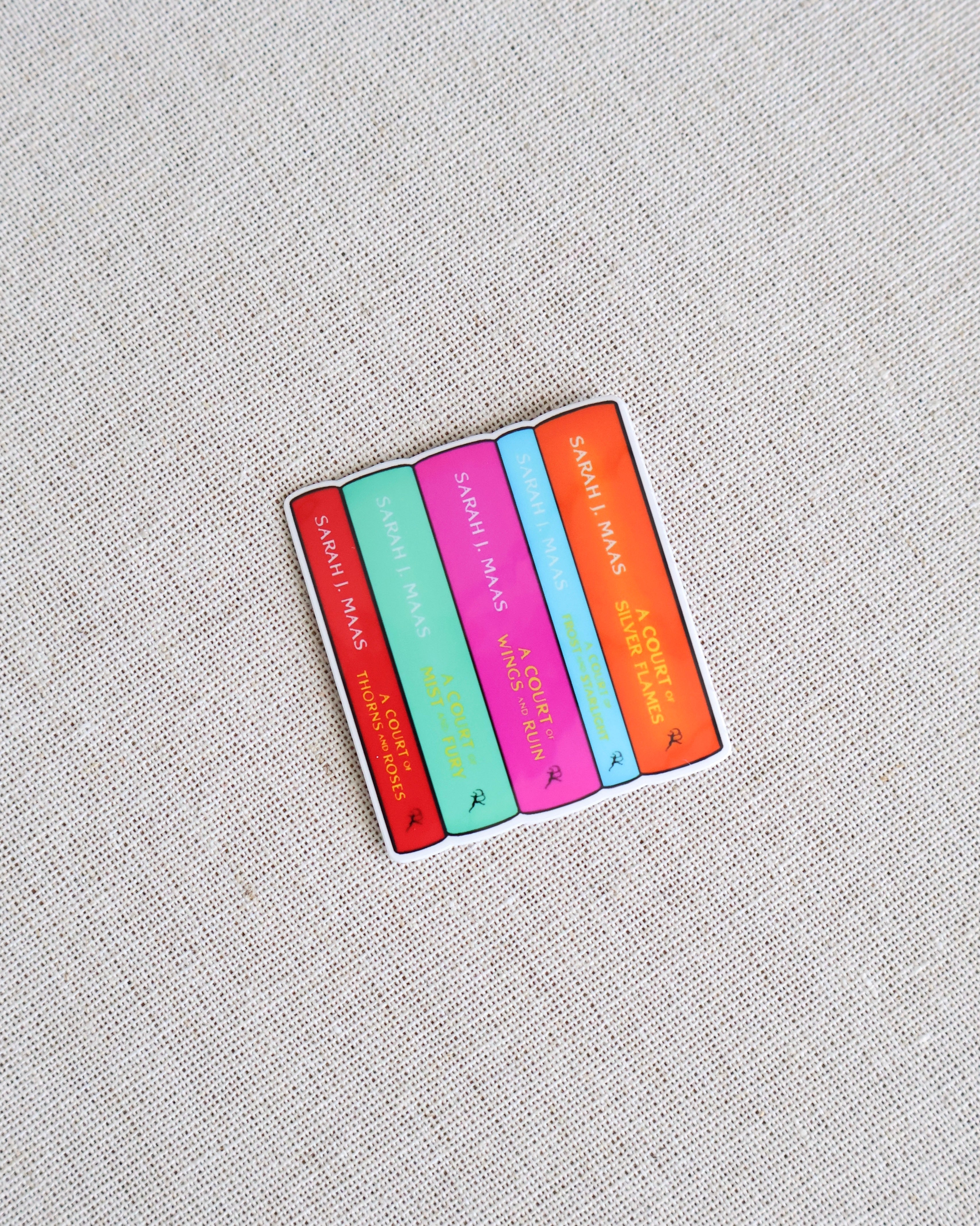 Book Stack Sticker