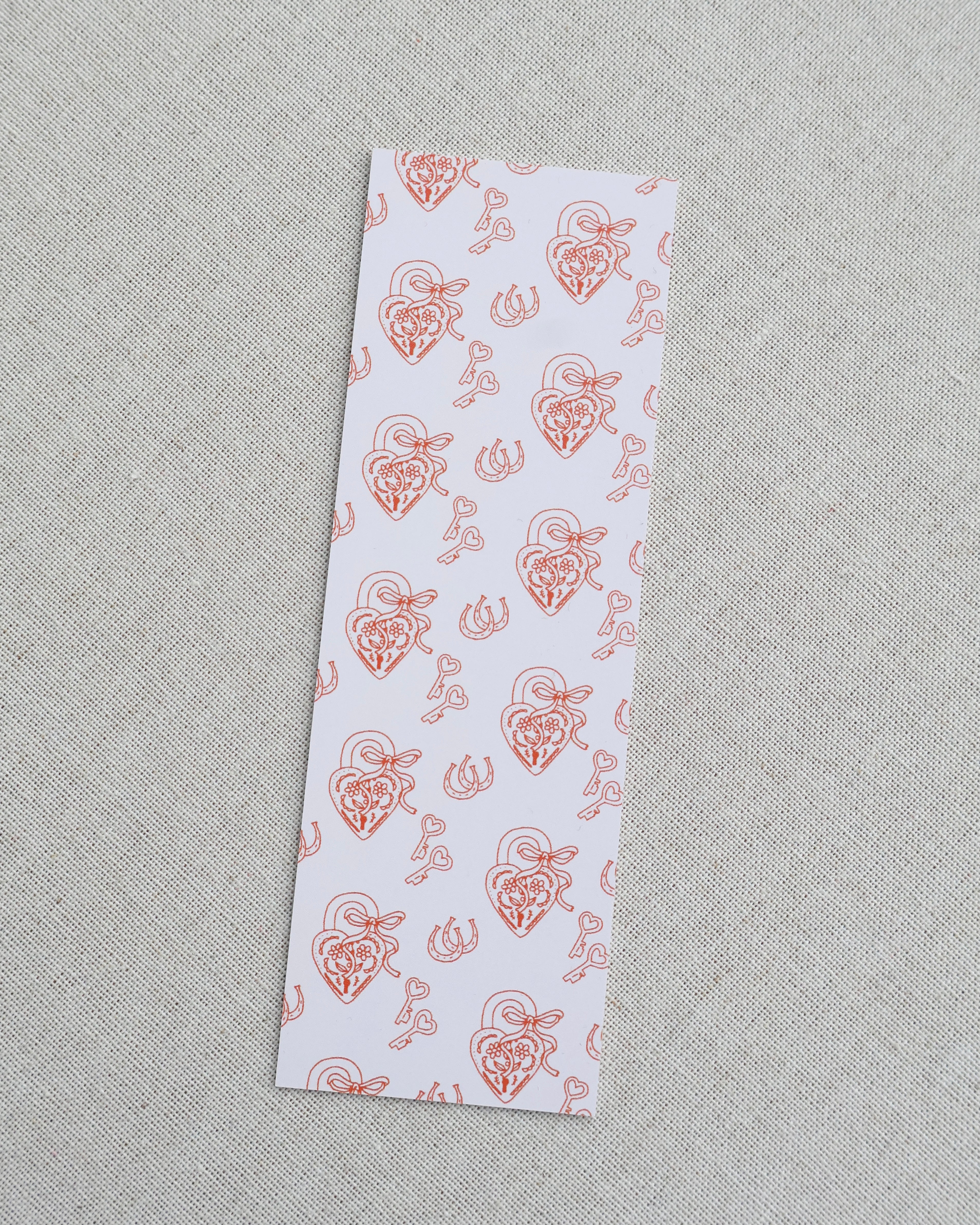 Western Locket Bookmark
