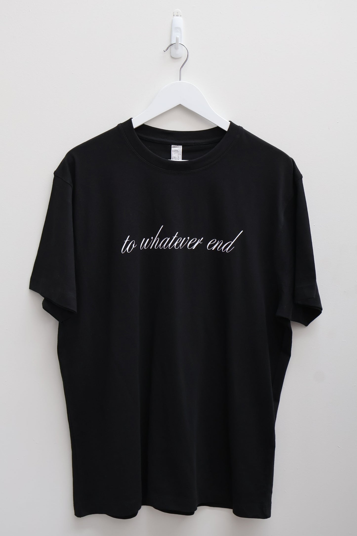 To Whatever End - Size L