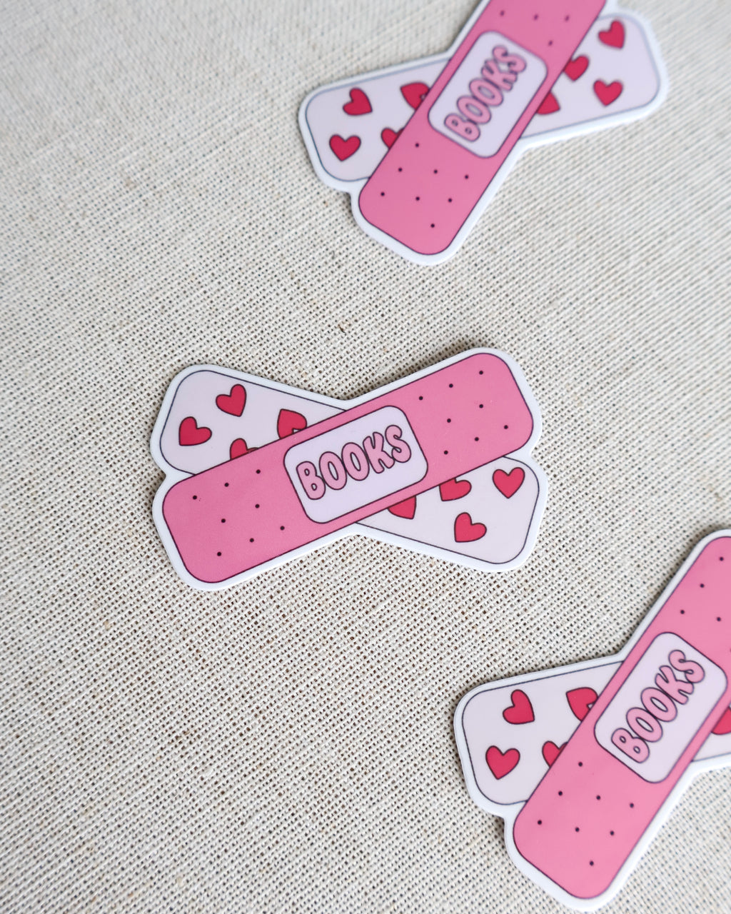 Books Band-Aid Sticker