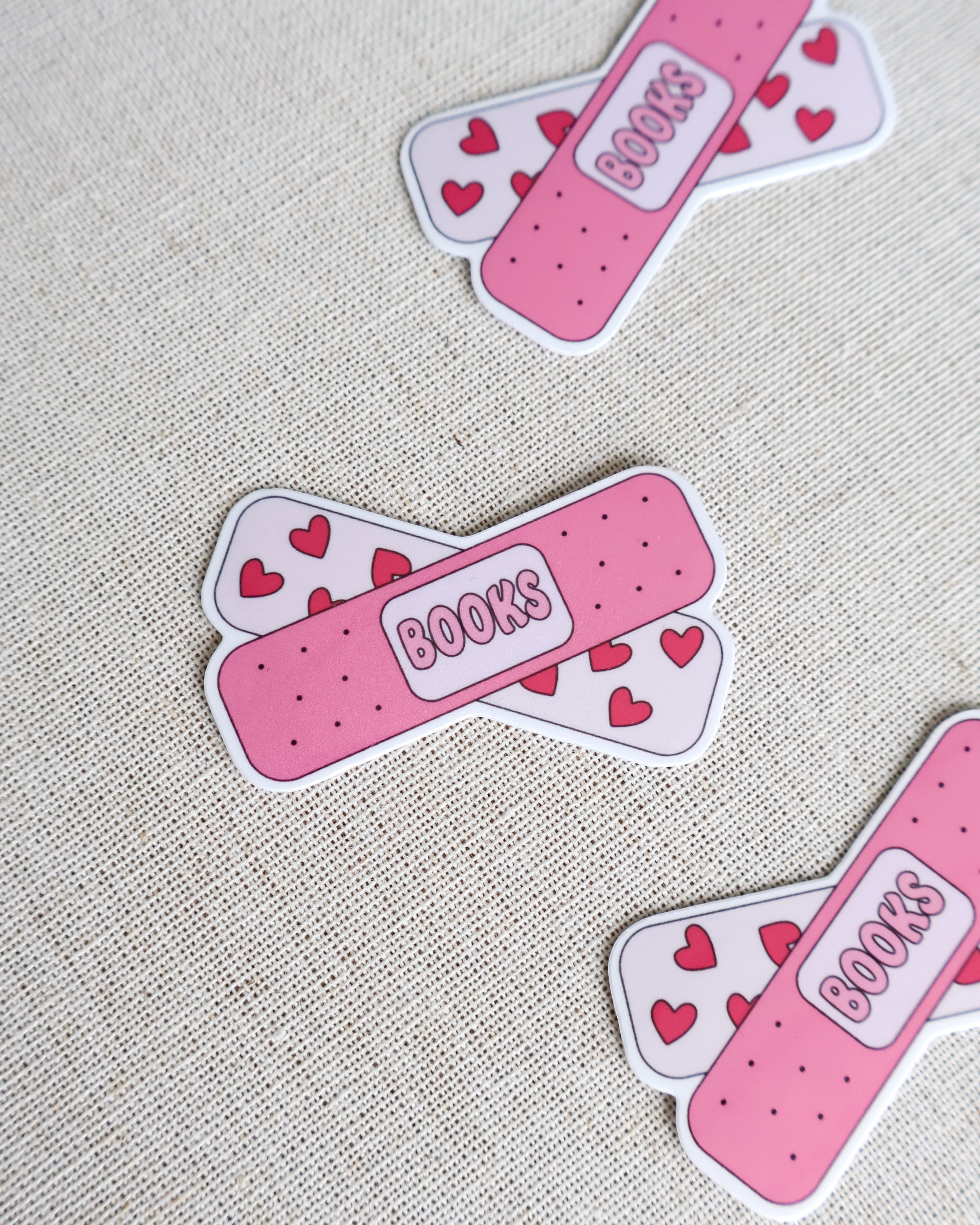 Books Band-Aid Sticker
