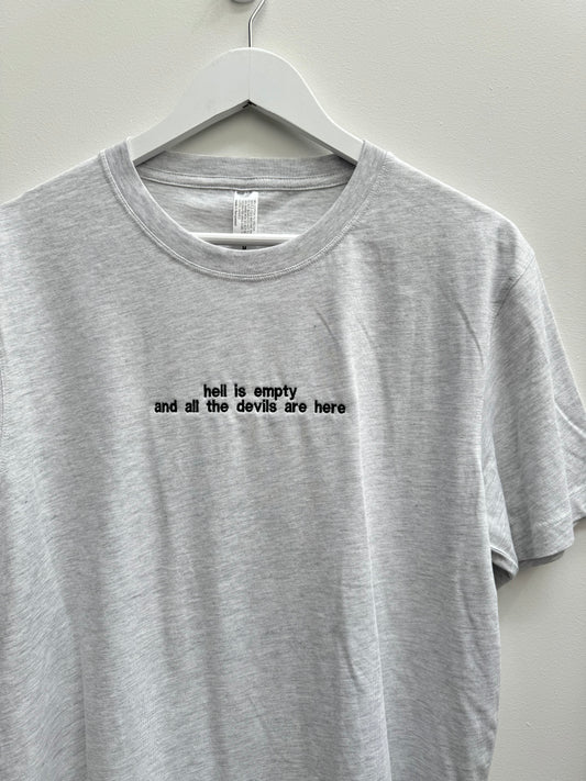 Hell Is Empty - Size M