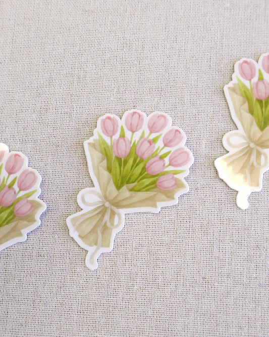 Tulip Bouquet Sticker