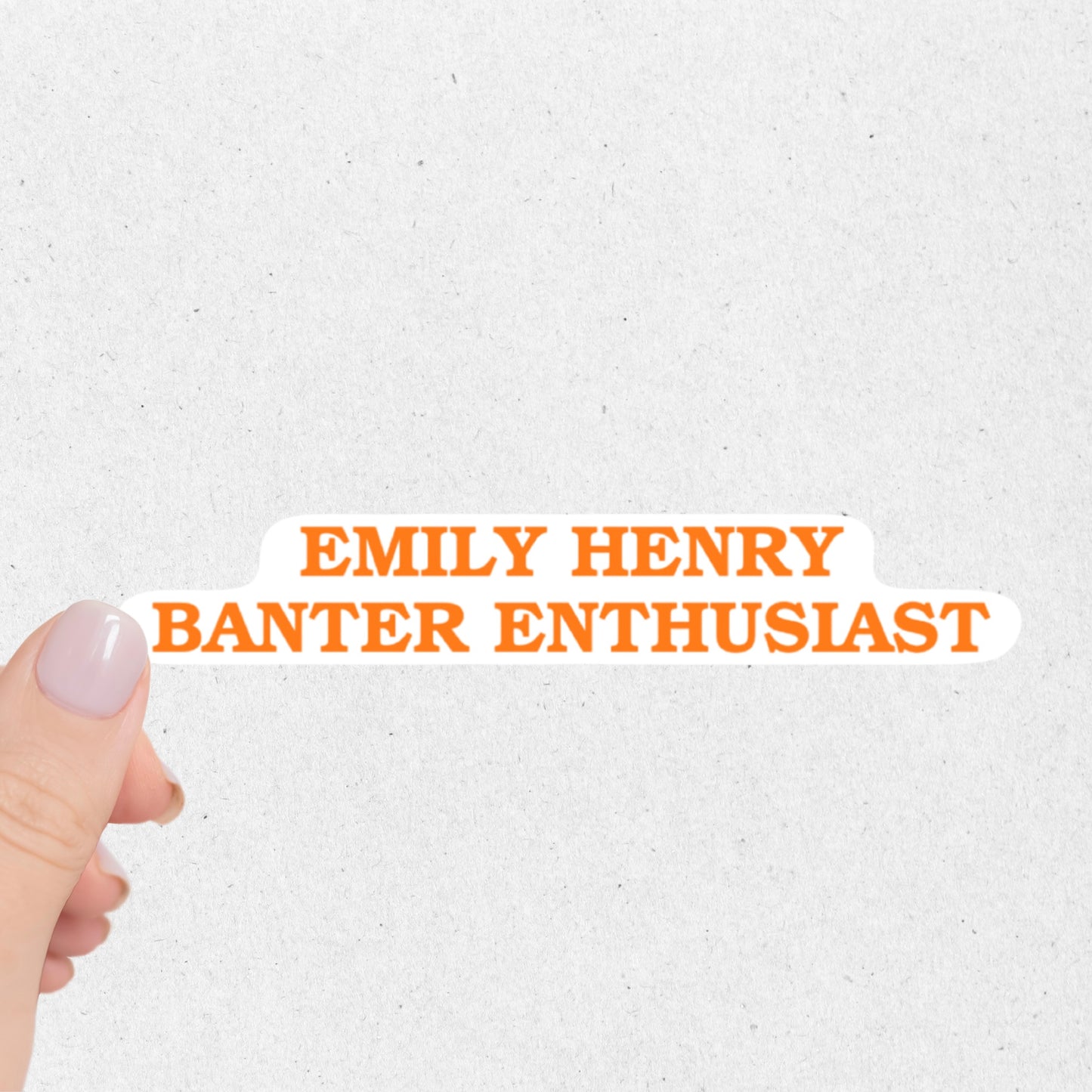 Emily Banter Sticker