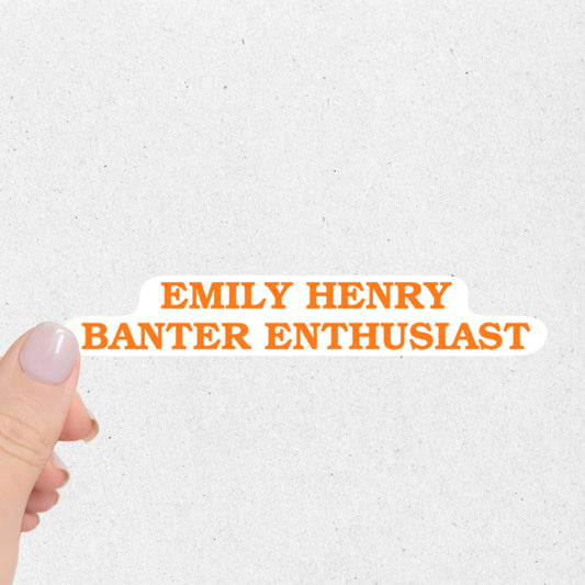 Emily Banter Sticker