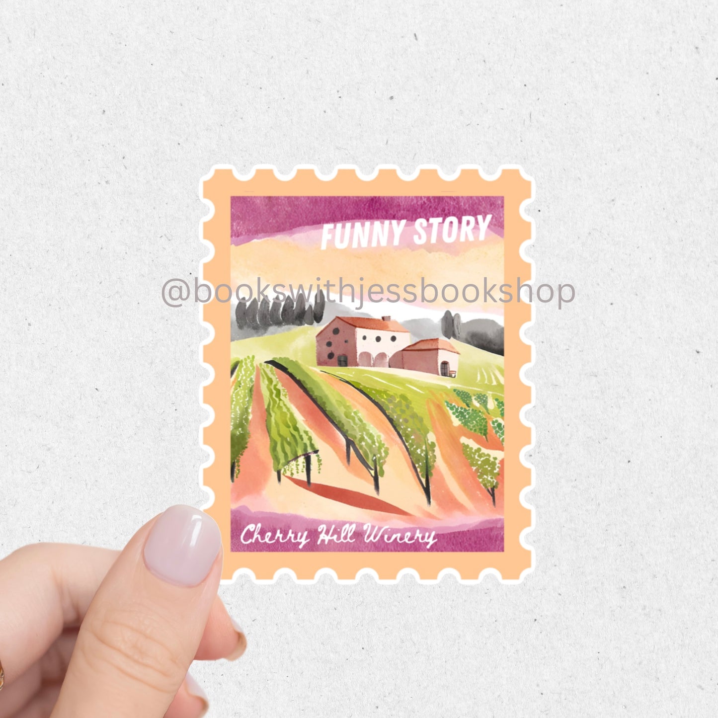 Funny Story Stamp Sticker