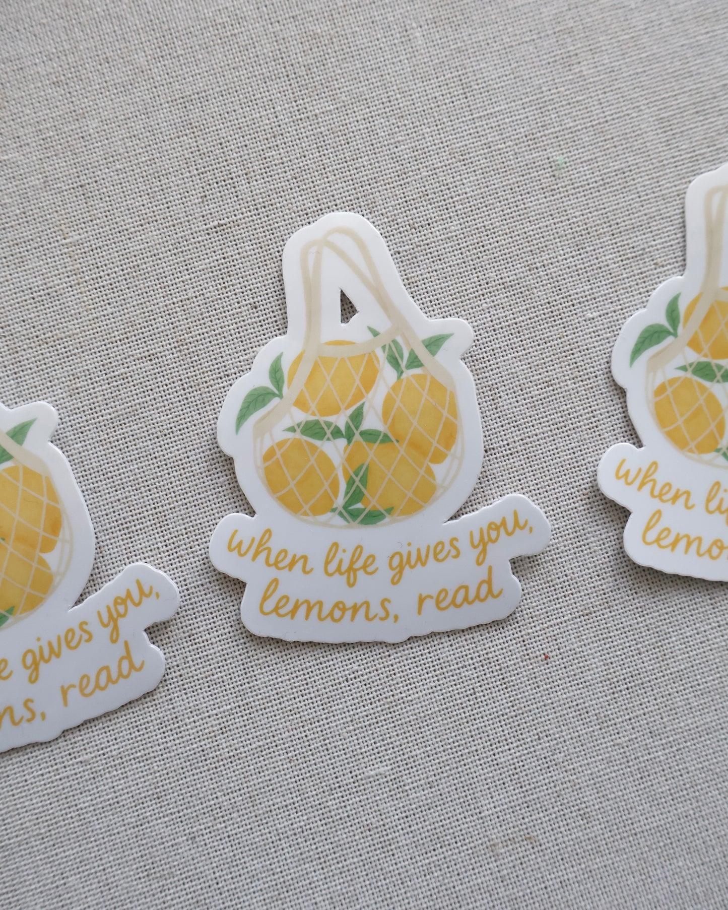 When Life Gives You Lemons Sticker