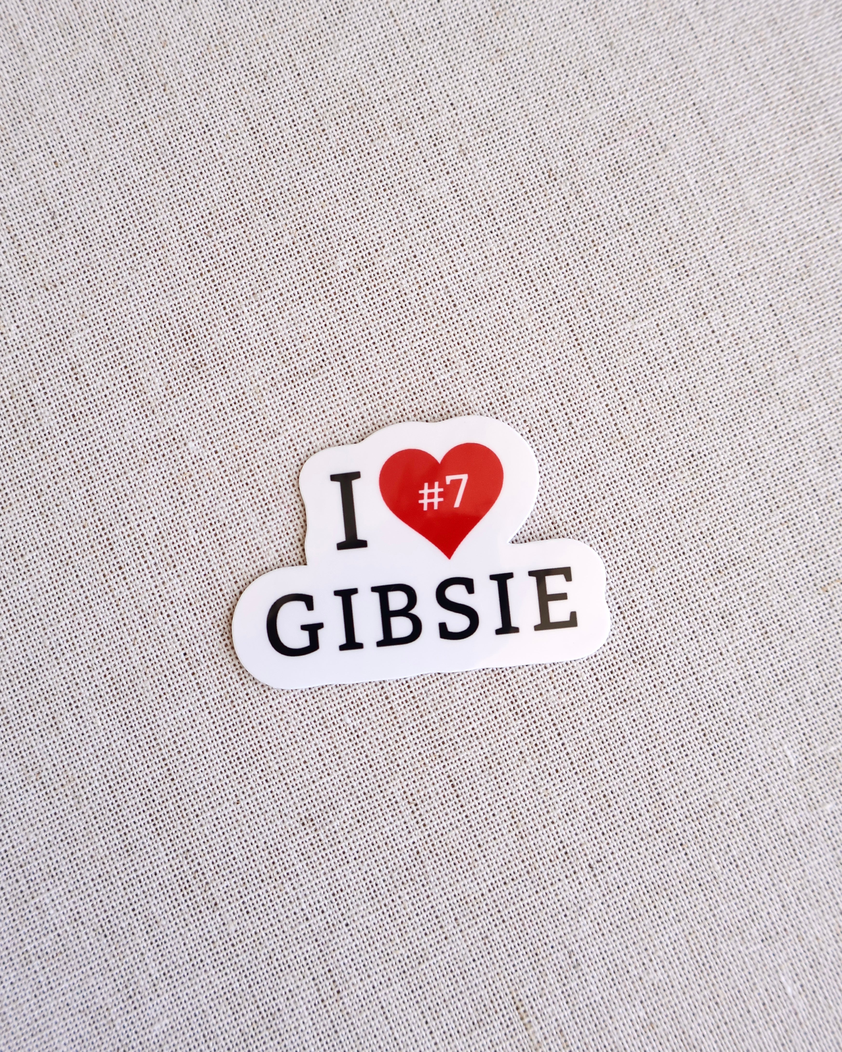 Gibsie Sticker