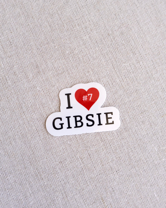 Gibsie Sticker