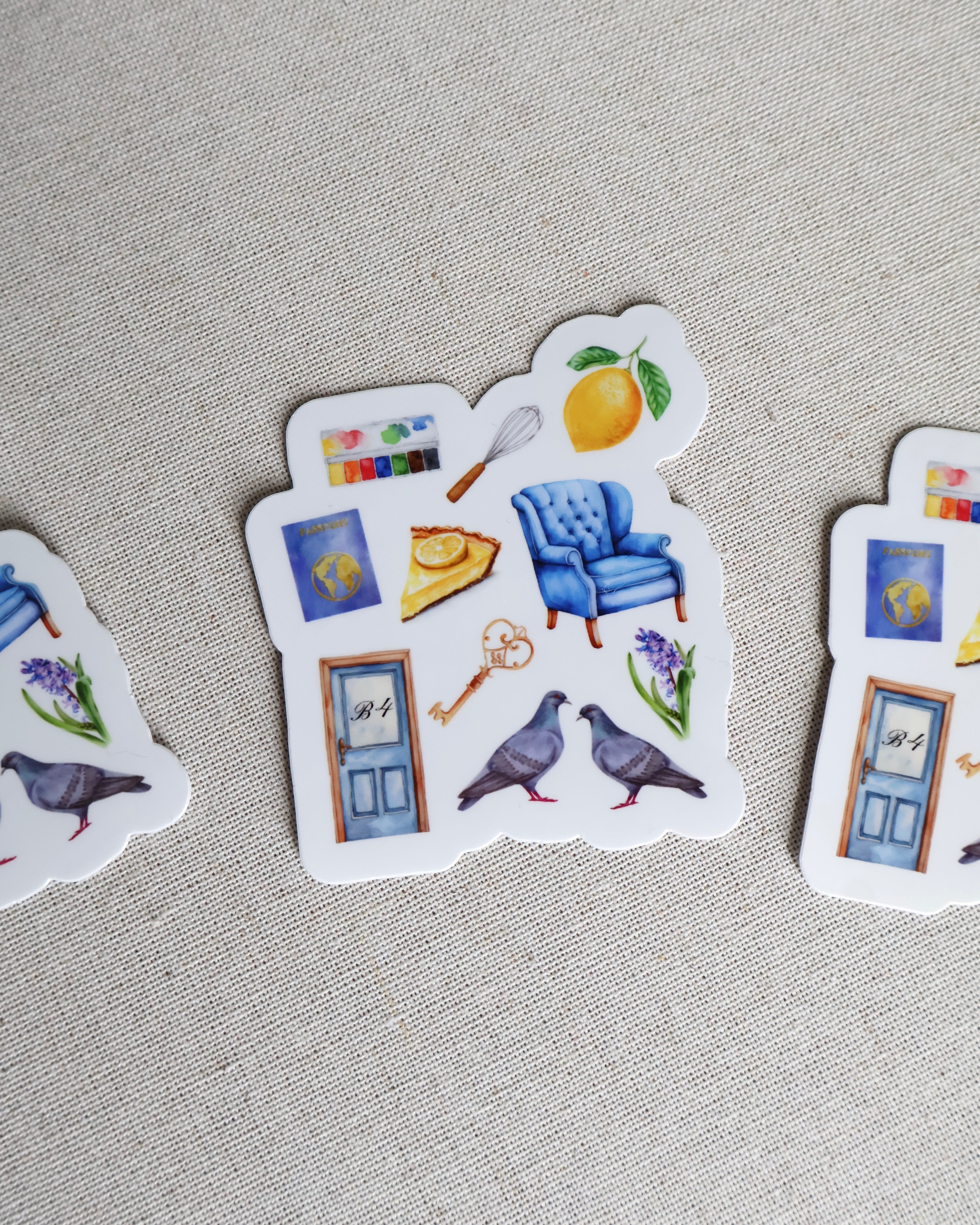 The Seven Year Slip Icon Sticker