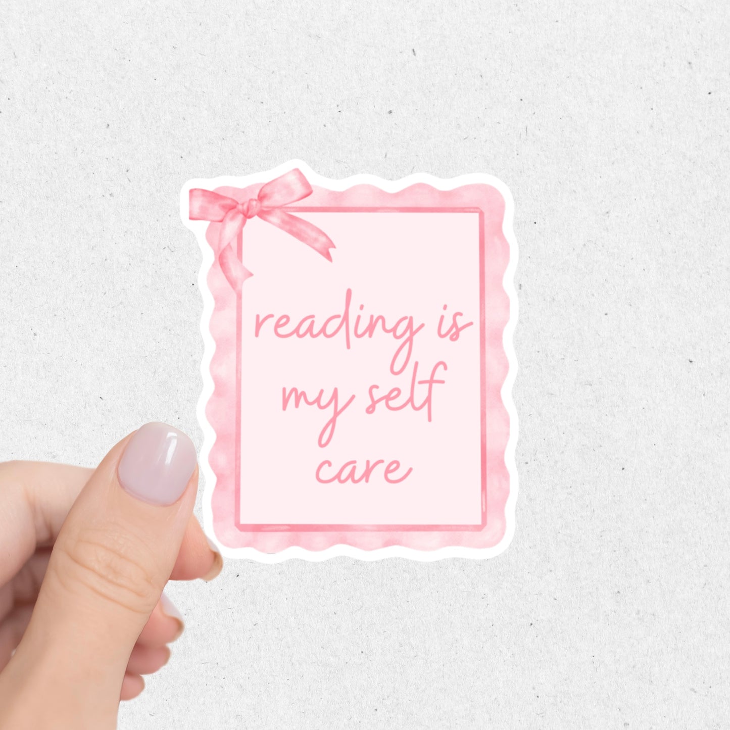 Reading Is My Self Care Sticker