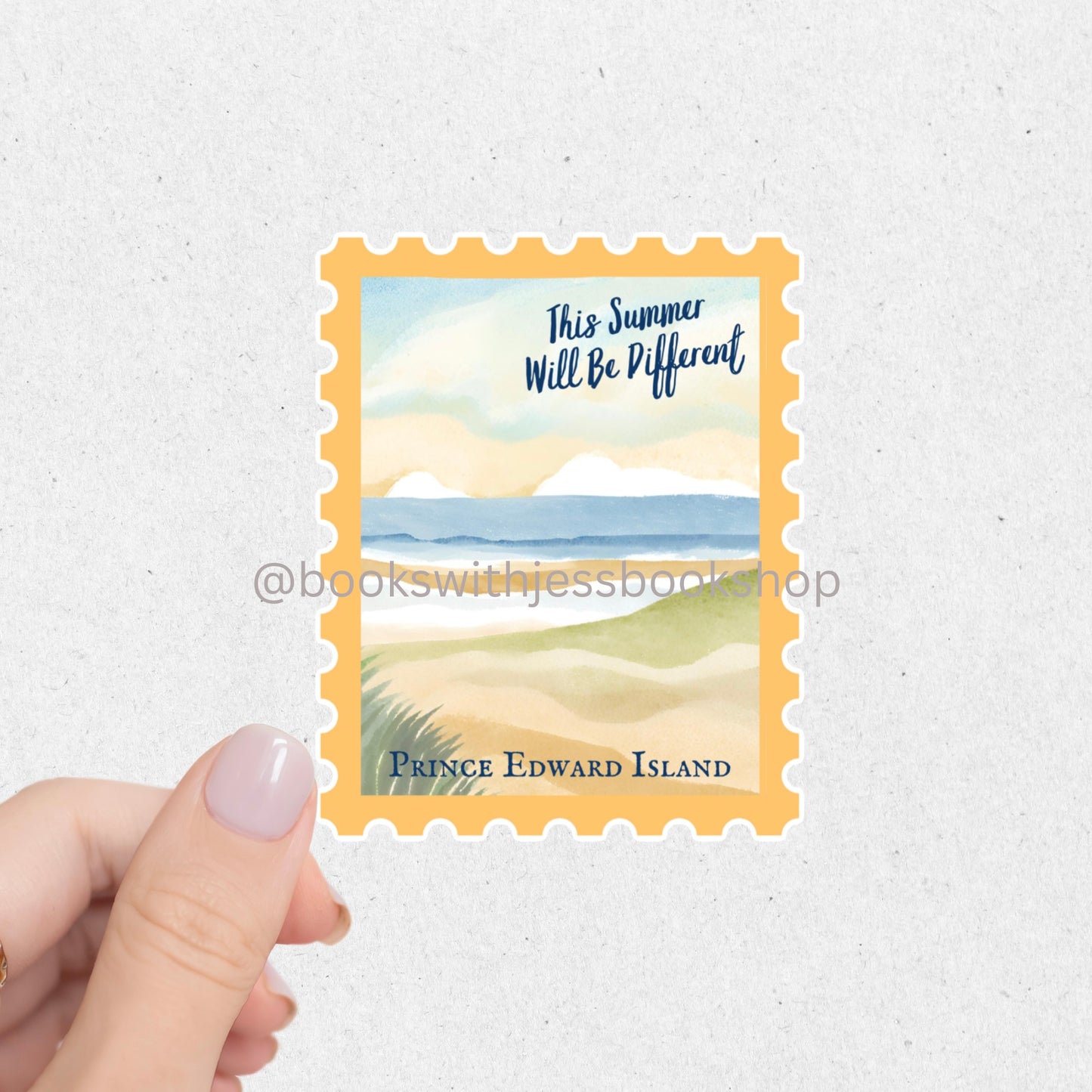 This Summer Stamp Sticker