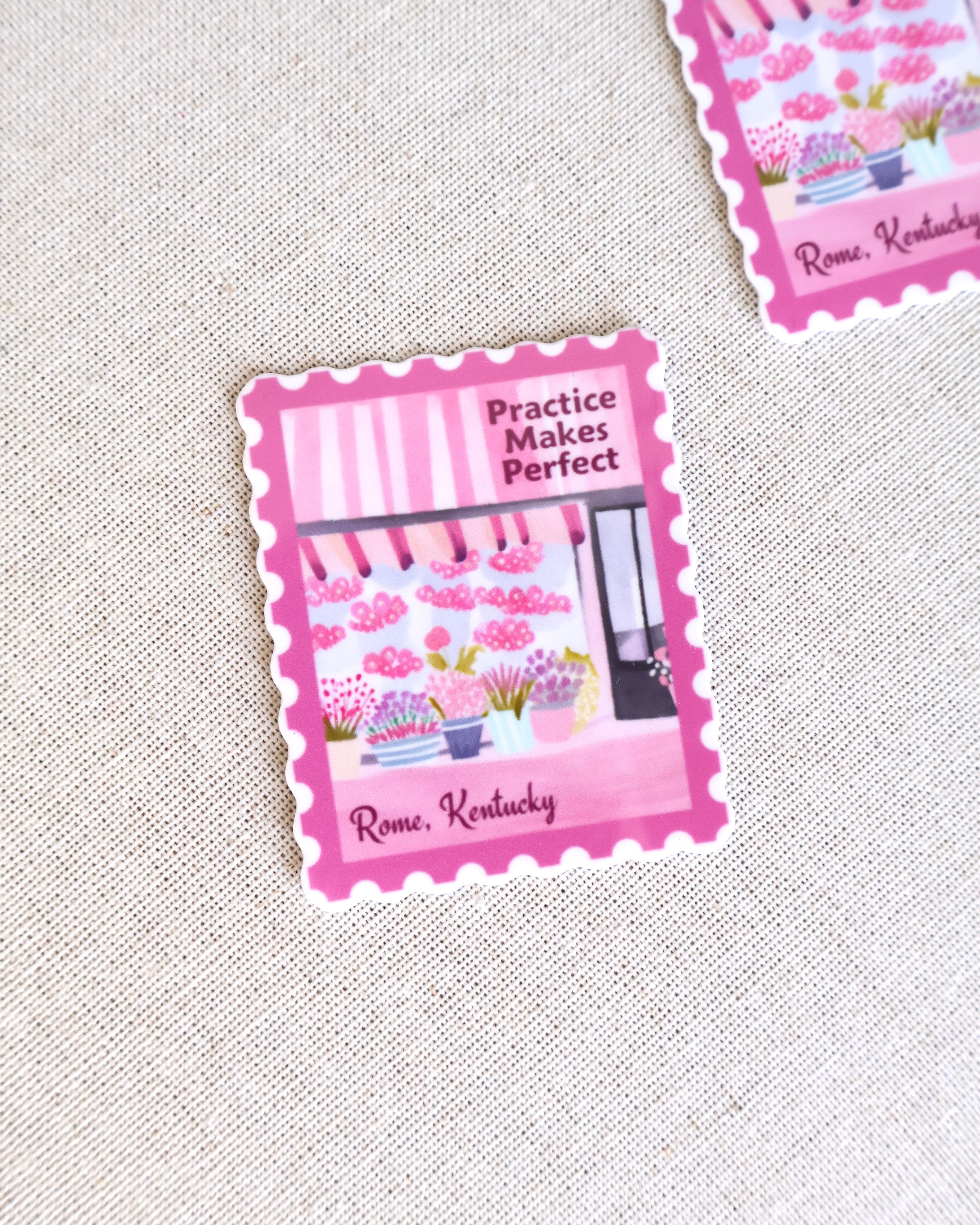 Practice Makes Perfect Sticker