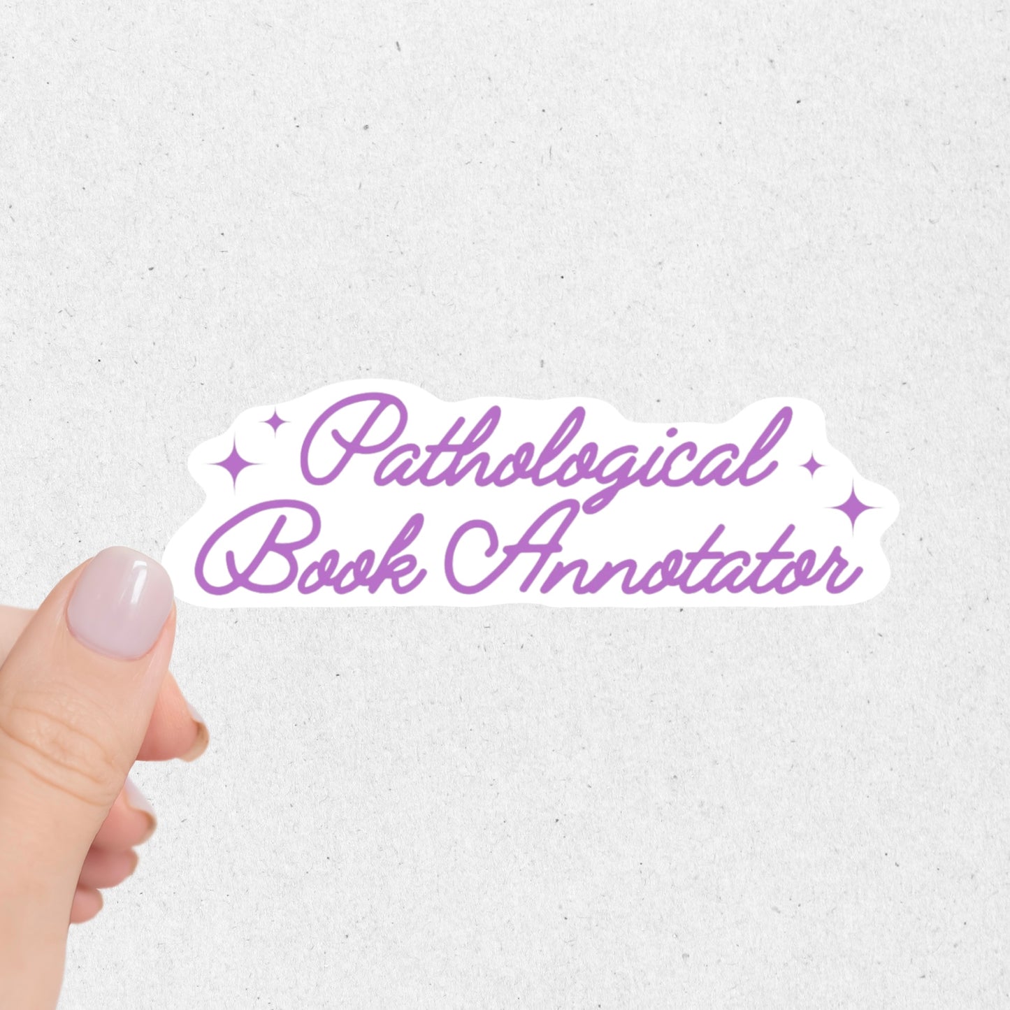 Pathological Book Annotator ￼Sticker