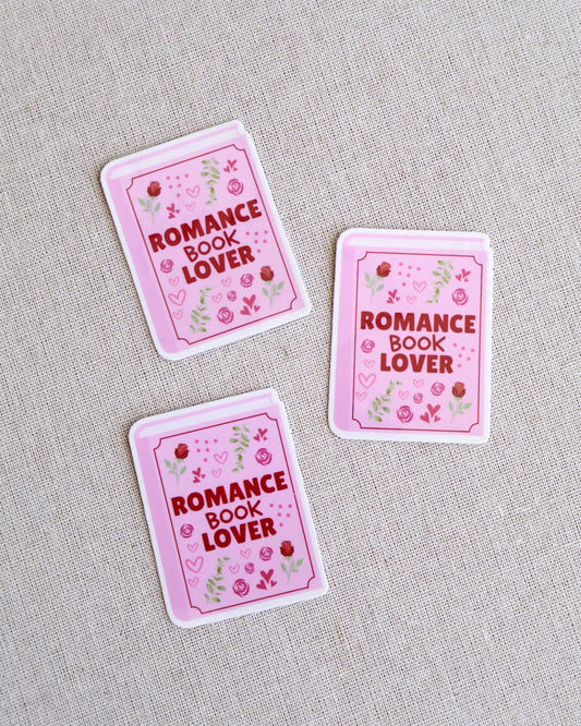 Romance Book Lover Sticker