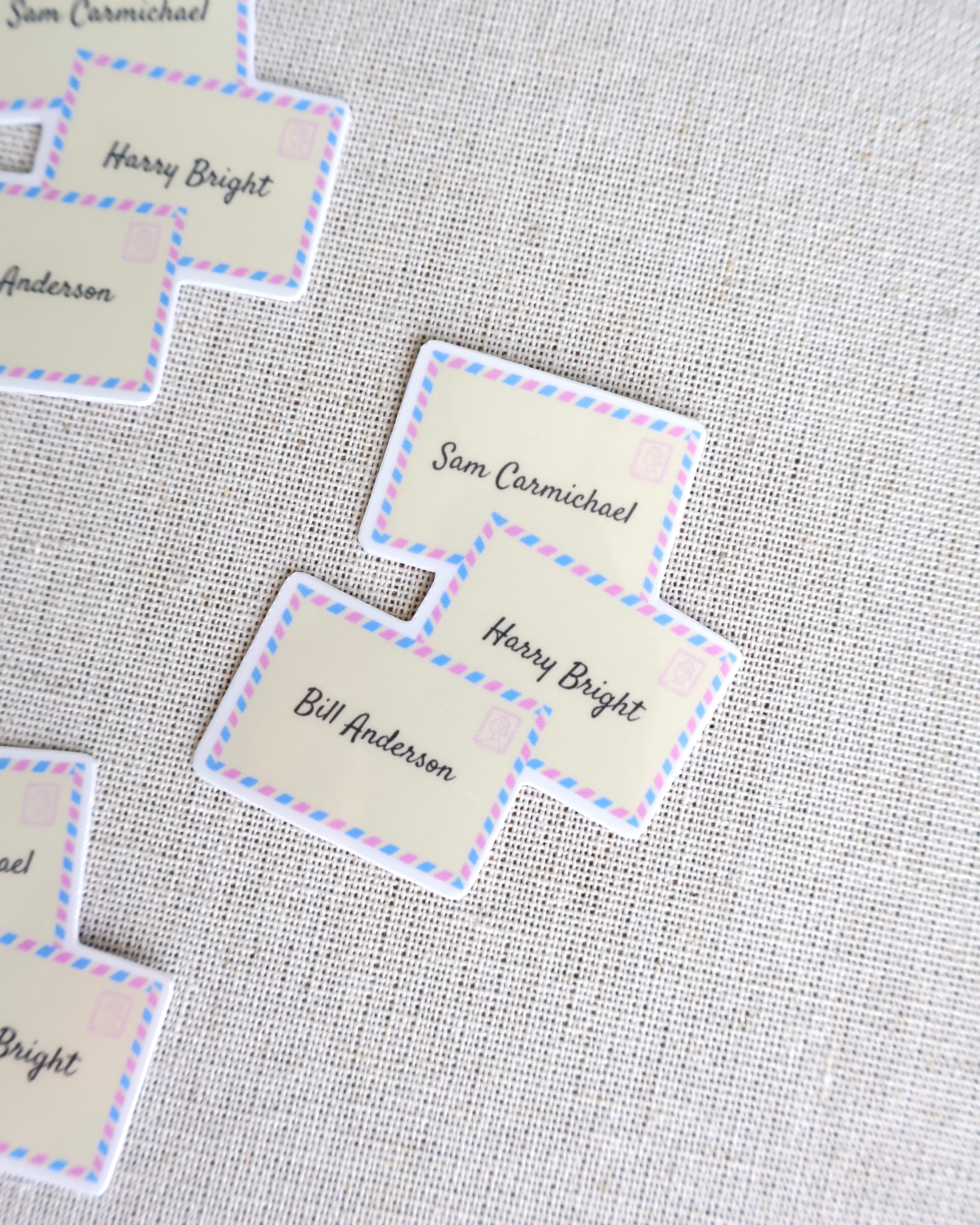 Mamma Mia Letters Sticker