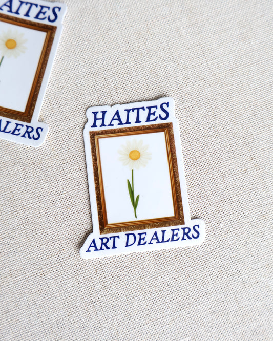 Haites Art Dealers Sticker