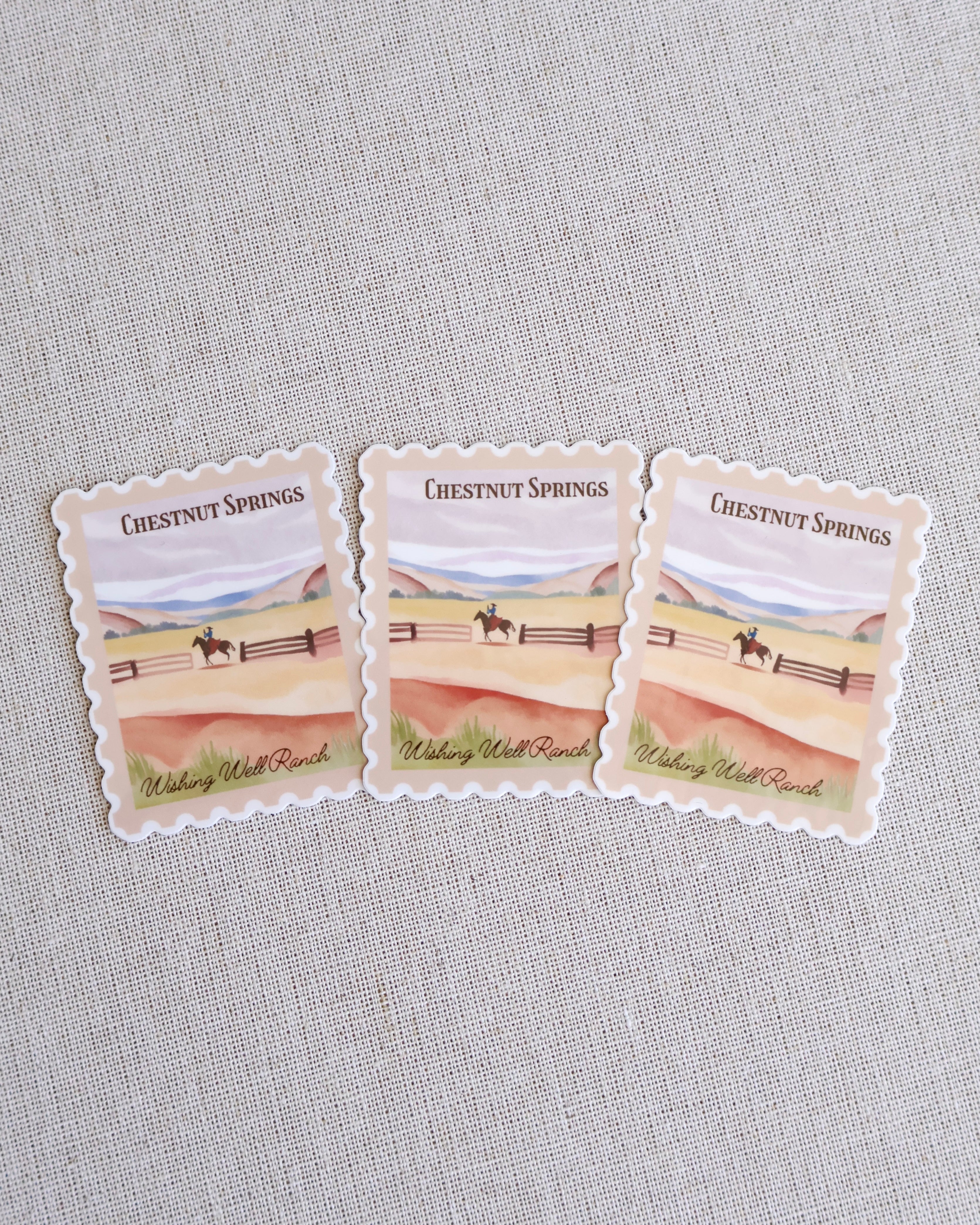 Chestnut Stamp Sticker