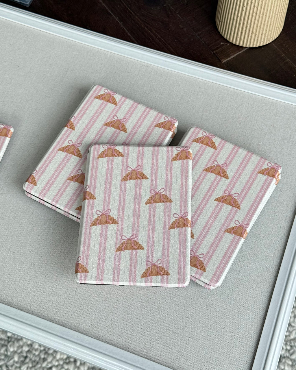 Girly Croissant Kindle Case