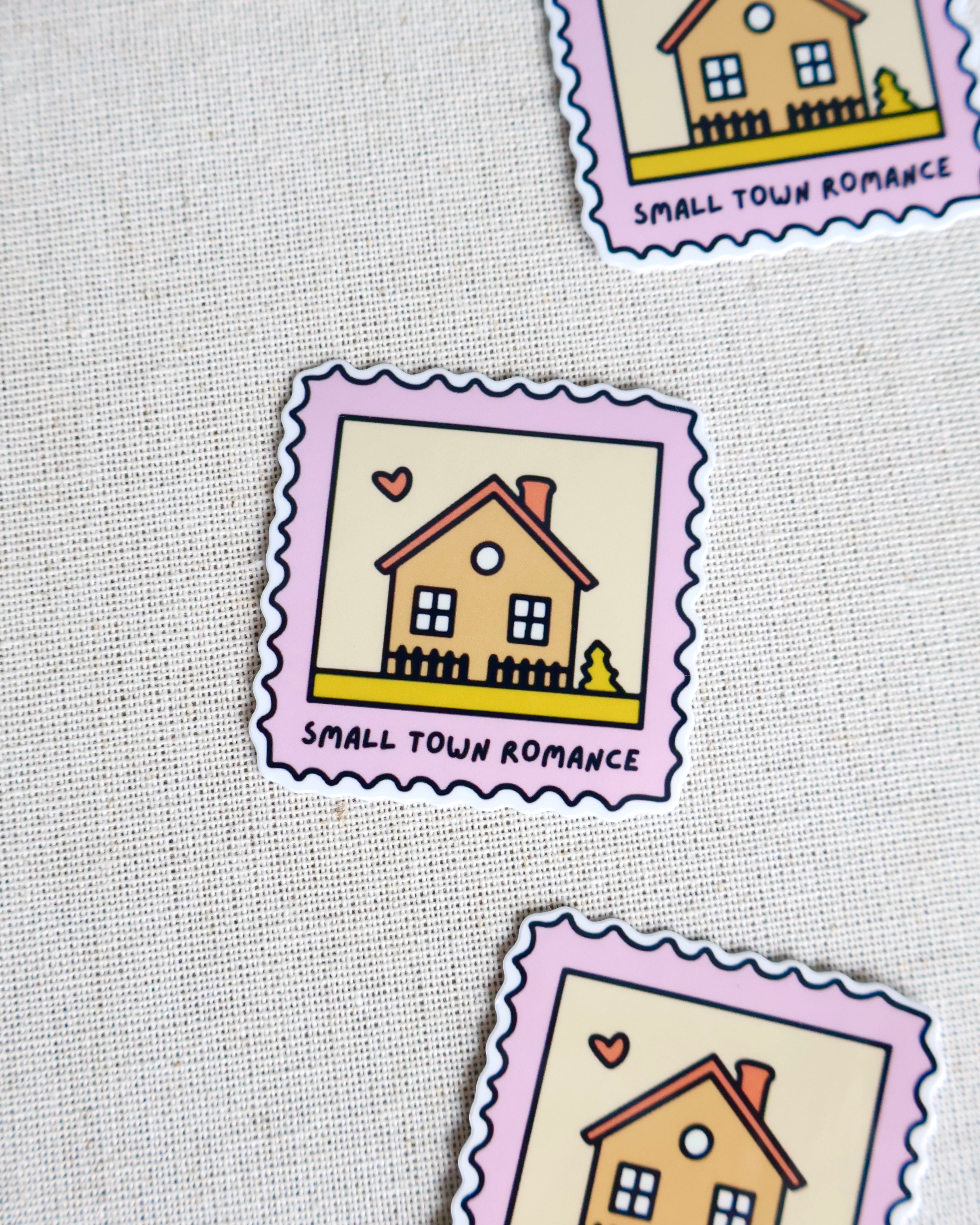 Small Town Romance Sticker