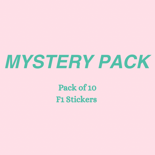 MYSTERY PACK OF 10 - F1 Stickers