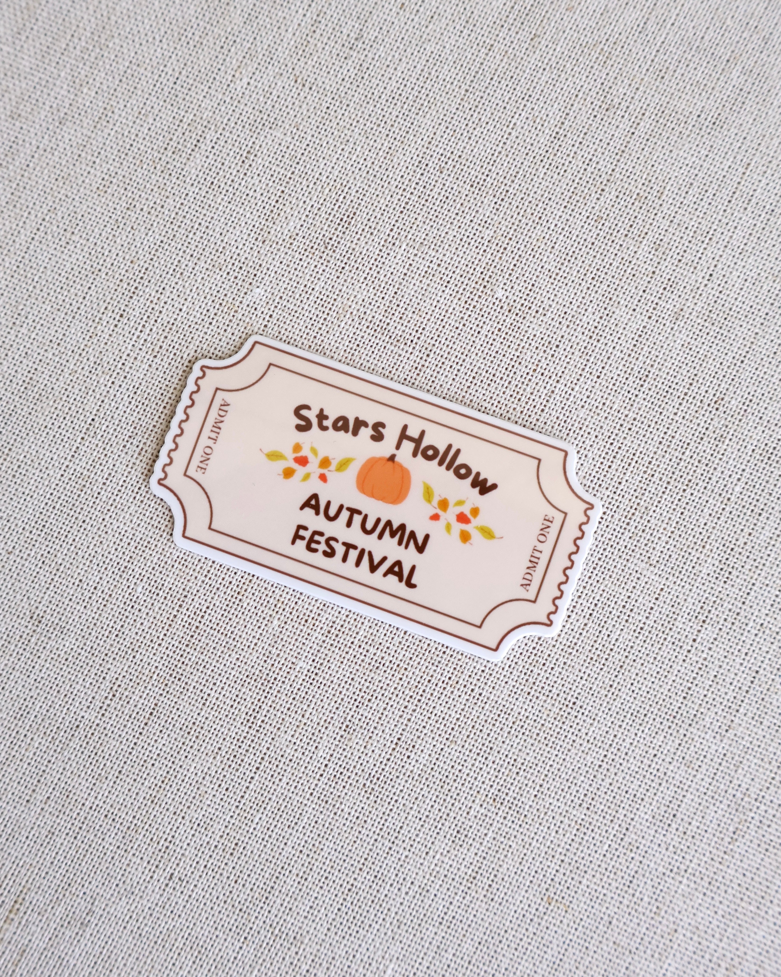 Stars Hollow Autum Fest Sticker