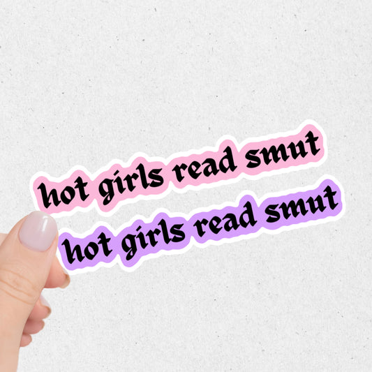 Hot Girls Read Smut Sticker