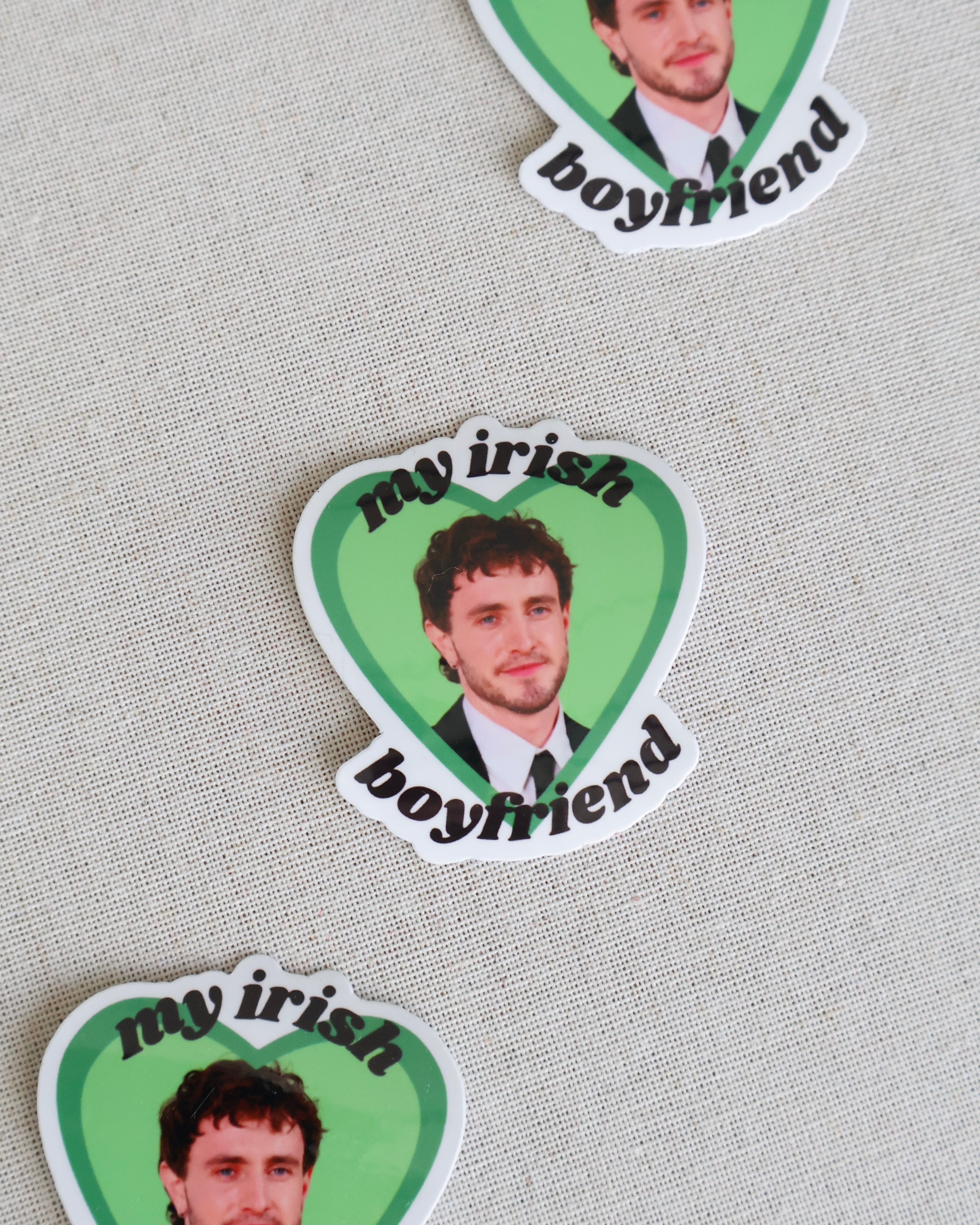I Love My Irish Boyfriend Sticker
