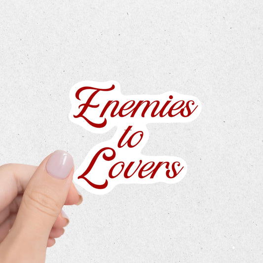 Enemies To Lovers Sticker