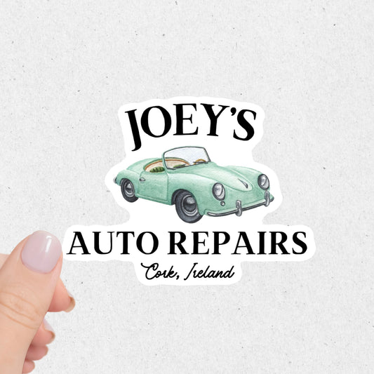 Joey’s Auto Repairs Sticker