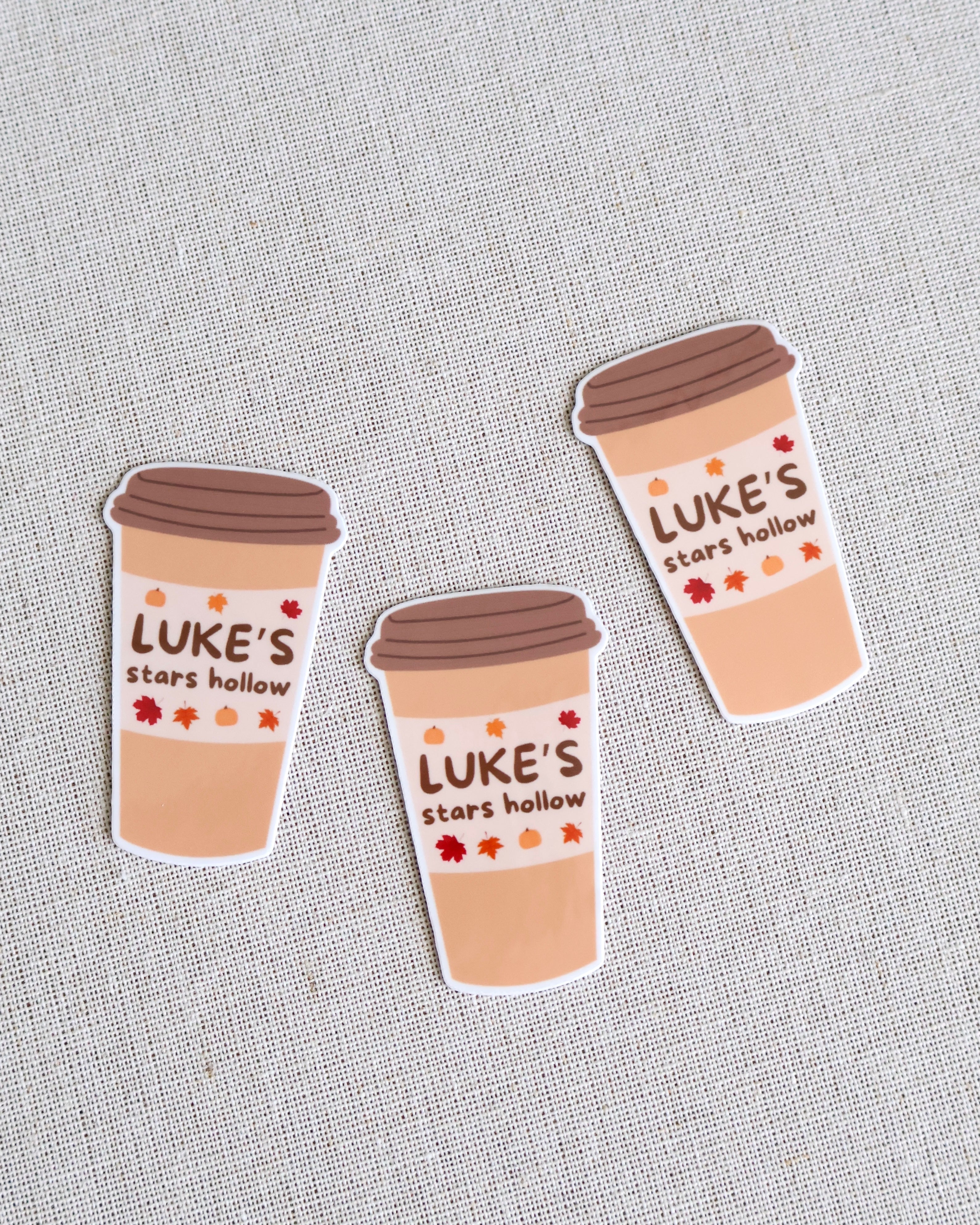 Luke’s Stars Hollow Coffee Sticker