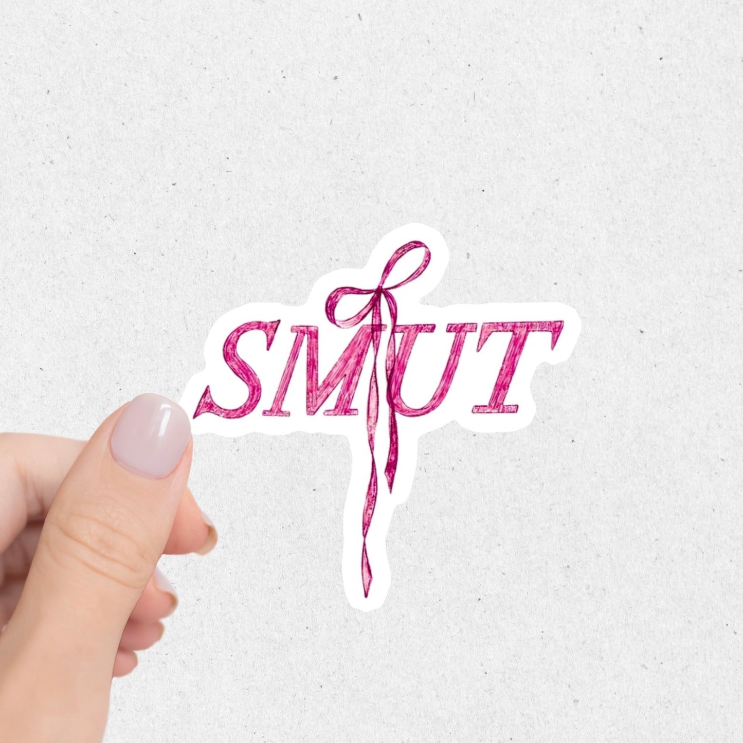 Smut Bow Sticker