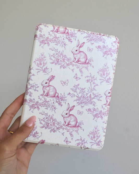 Floral Bunny Kindle Case
