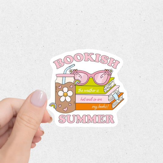 Bookish Summer Sticker