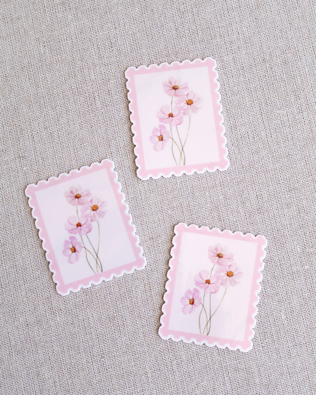 Flower Stamp Sticker